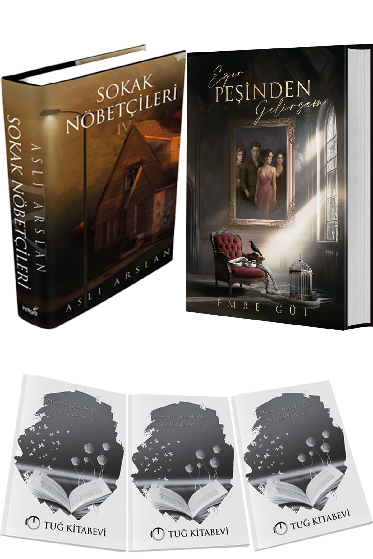 İndigo Kitap Sokak Nöbetçileri 4 Ciltli ve Eğer Peşinden Gelirsem 1 Ciltli + Hediyeli