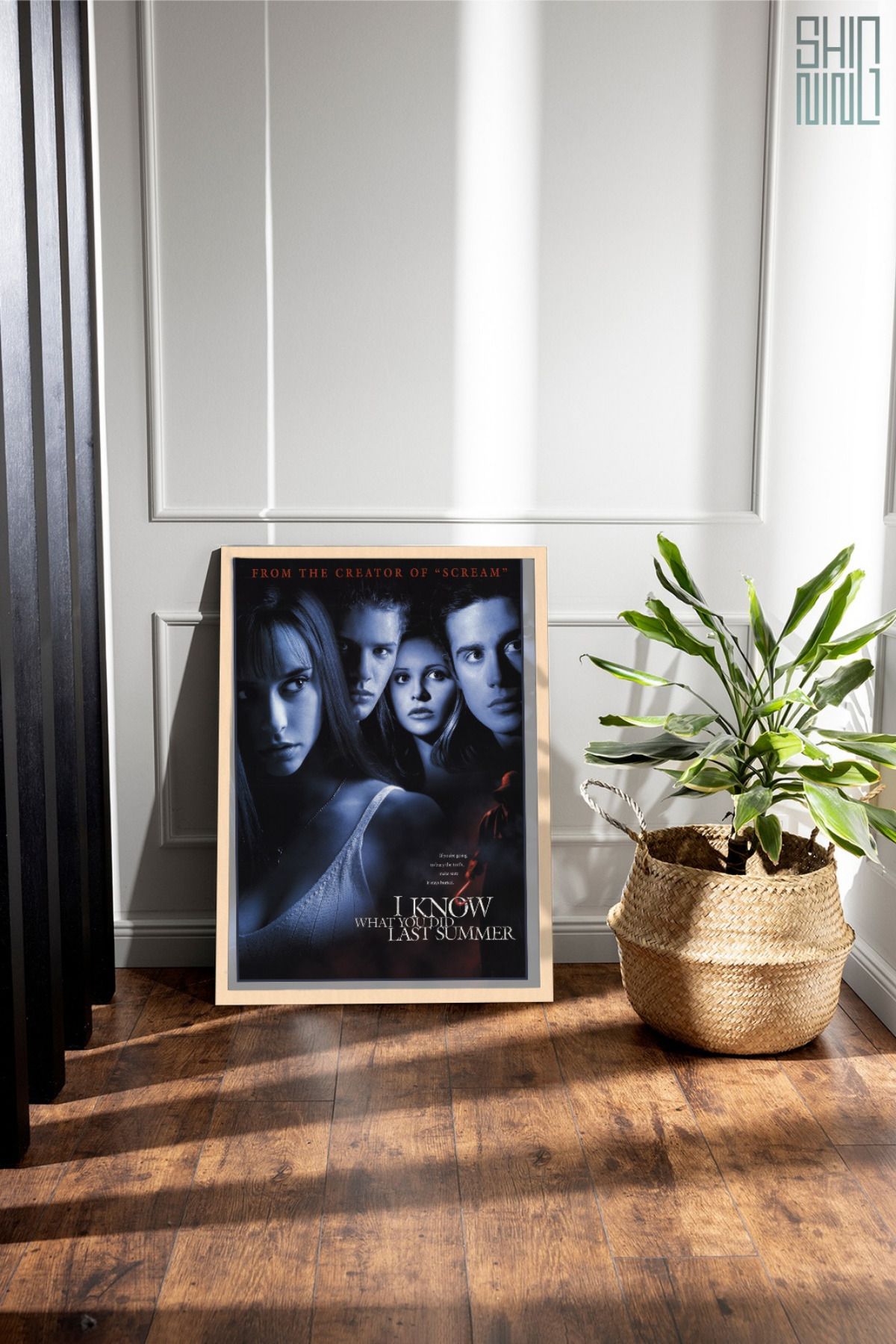 Home Çerçeveli "I Know What You Did Last Summer (1997)" Film Afiş Tablo - Duvar Dekorasyon