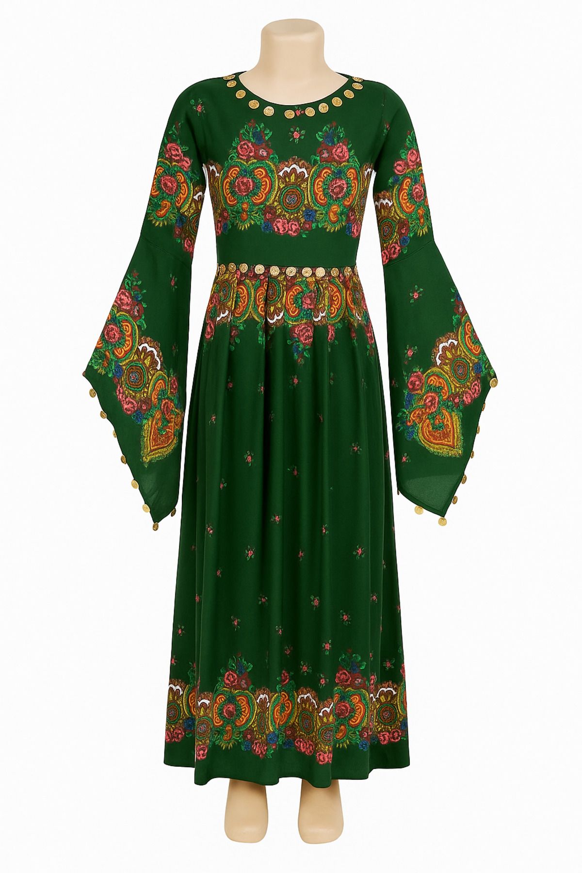 MODA Yöresel Hamavi Elbise ( Şal ve Kuşak İçinde)