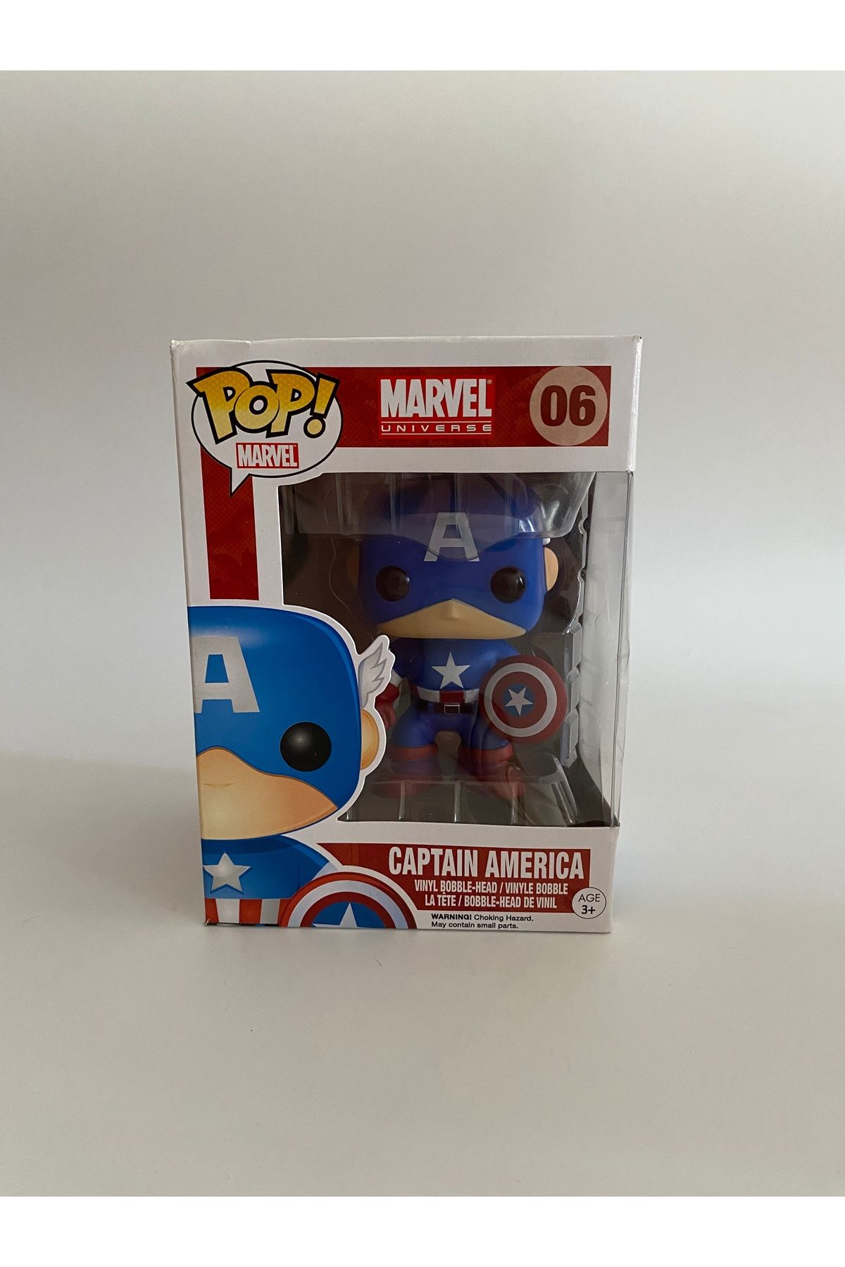 LİF DÜNYASI Funko Pop! Marvel - Captain America (No:6) Vinil Figür