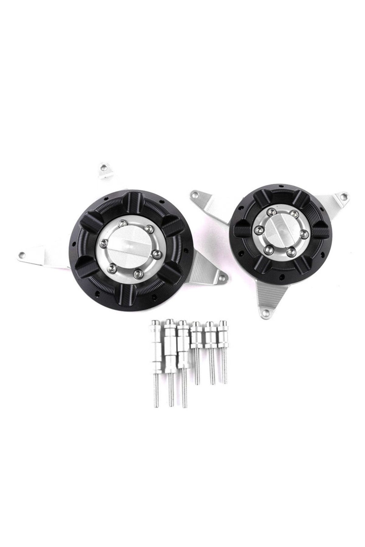 GOGOPREMİUM KAWASAKİ Z650 UYUMLU BLOK KORUMA GÜMÜŞ