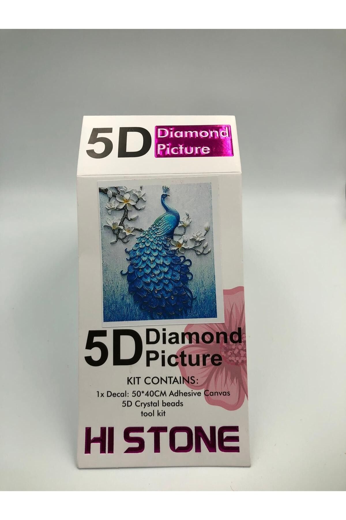 DUCK HOBY 50x40 Boncuklu Taşlı Mozaik Elmas Goblen Pano Tablo Resim Puzzle Dıamond Paıntıng Hı Stone