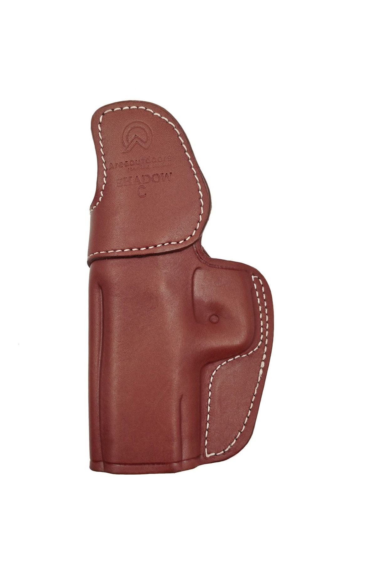 Aresoutdoors CZ Shadow 2 Compact İçin Uyumlu Metal Mandallı Kemer İçi Gizli Kahverengi Deri Silah Kılıfı