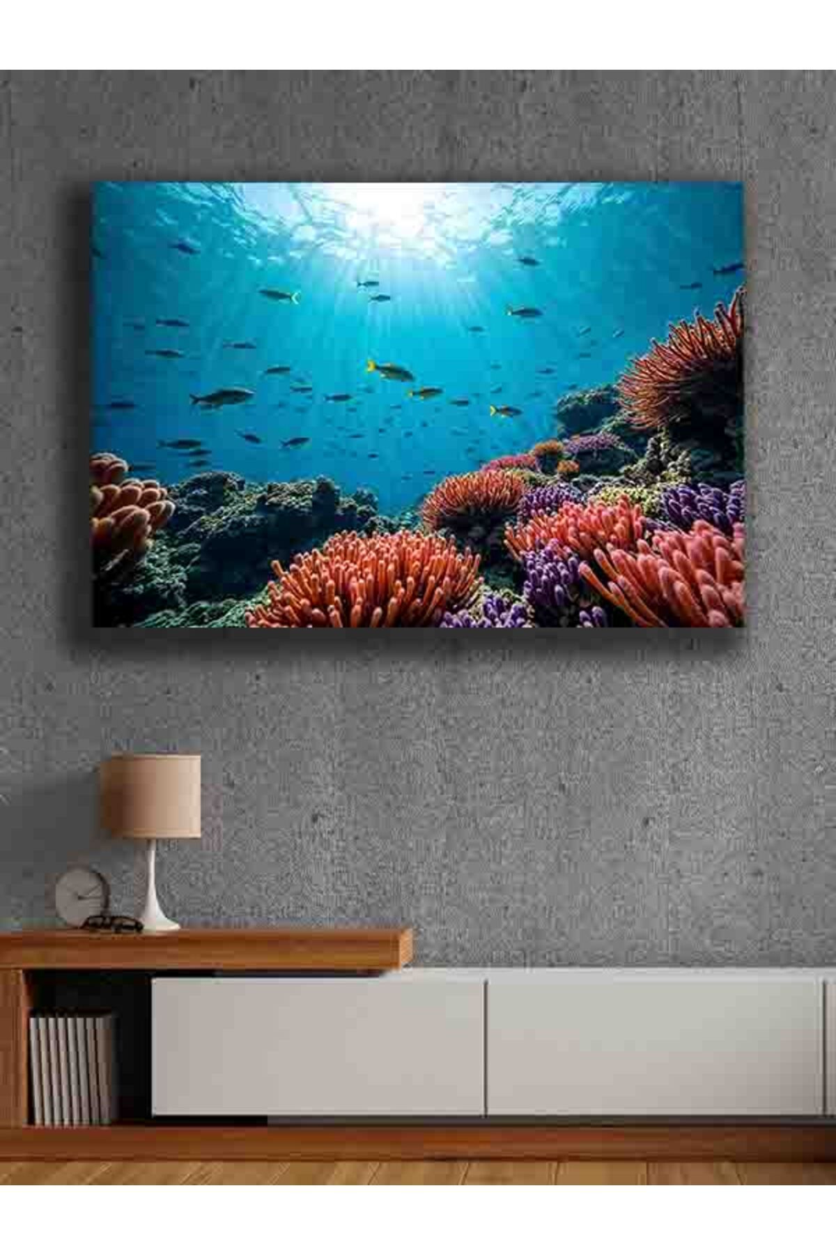 PRİME Concept Modern dekorasyon kanvas tablo %100 pamuklu kumaş