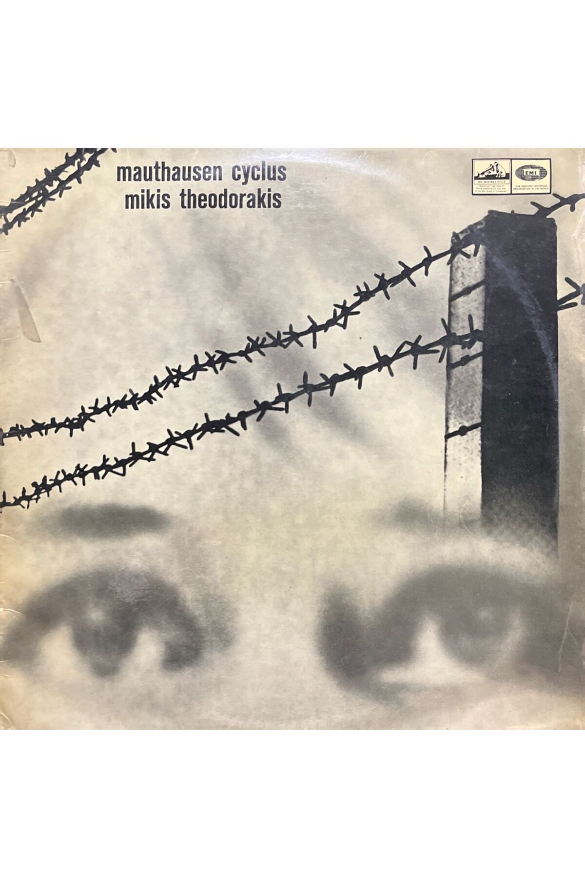Plak İstasyonu Mauthausen Cyclus Mikis Theodorakis LP Plak