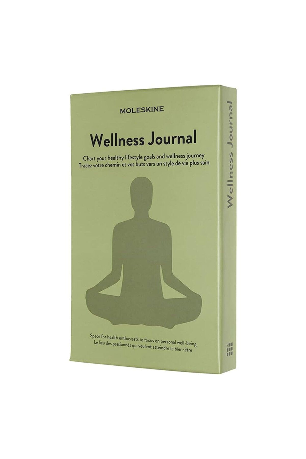Moleskine Wellness Journal Theme Hardcover Notebook to Collect and Organise Your Wellness 13x21cm 400 Pages