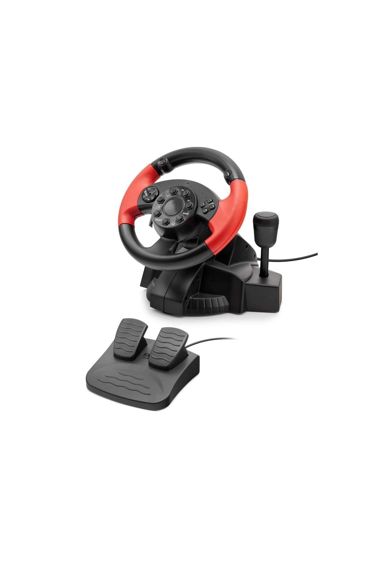 shopwave Oyuncu Direksiyon Seti 200° 7In1 Ps4/Ps3/Ps2/Pc/Xbox/Nıntendo/Androıd Siyah VW9829 uyumlu