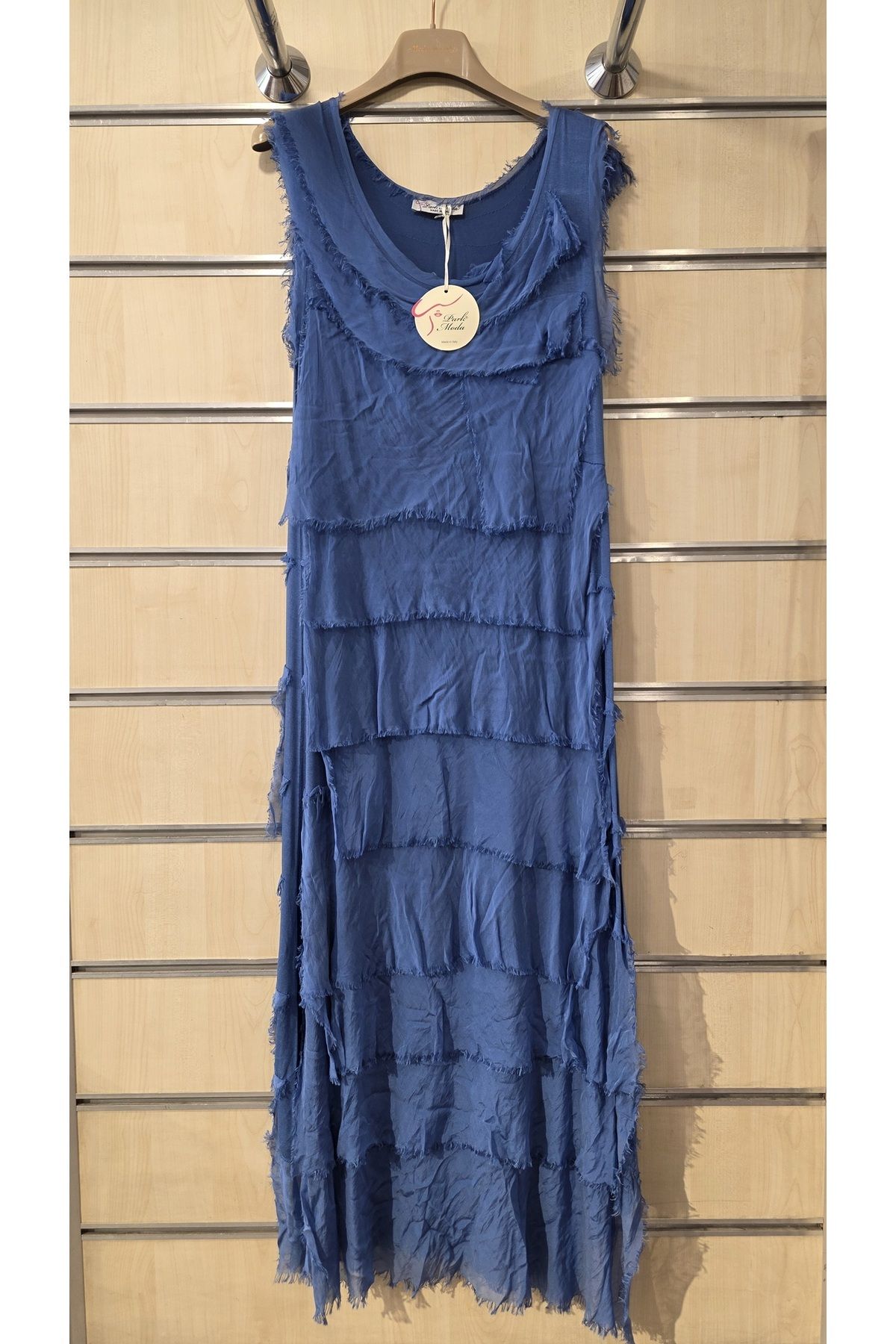 Park Moda İtalyan Kat Kat İpek Elbise
