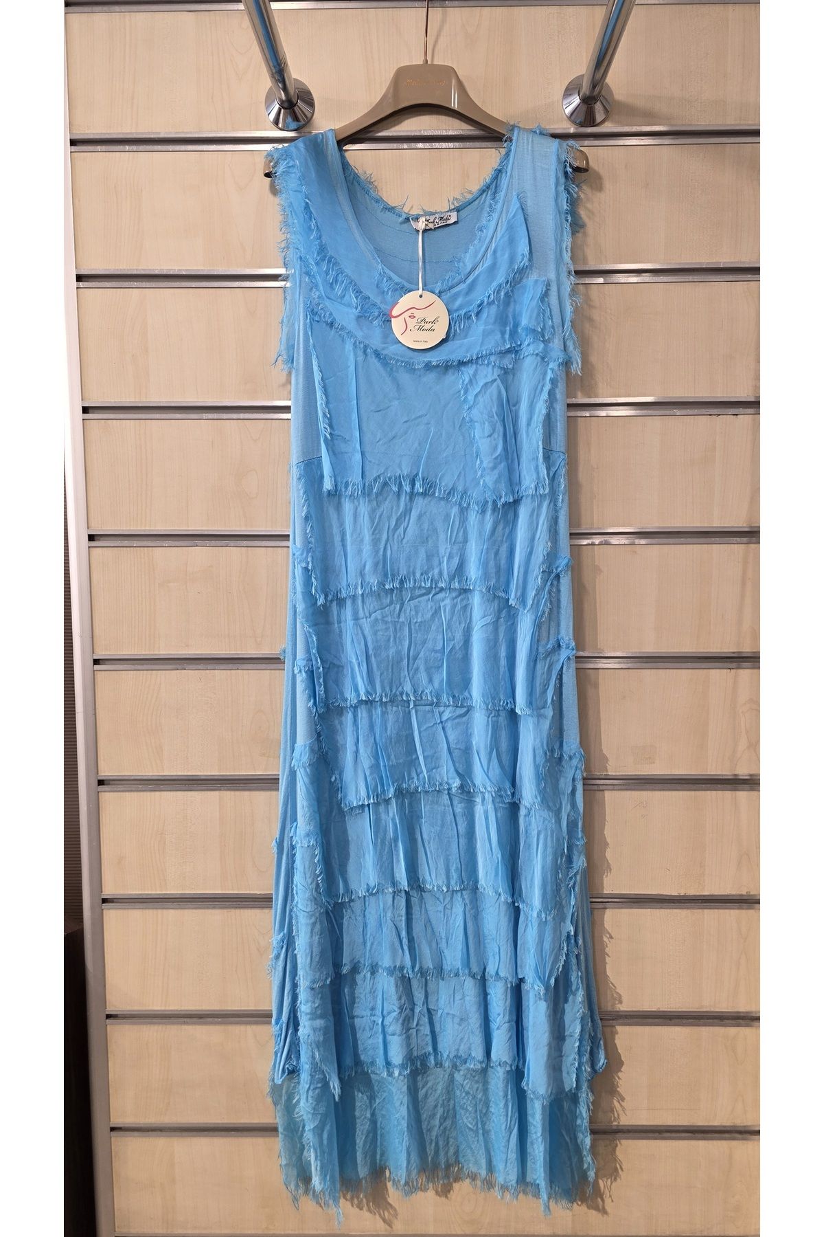 Park Moda İtalyan Kat Kat İpek Elbise