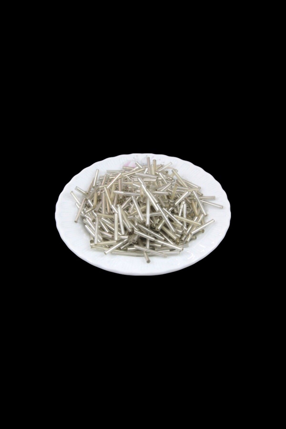 Serhat Aksesuar ve El İşçilik Gümüş Burgulu Boru 10 mm Boncuk 100 Gr