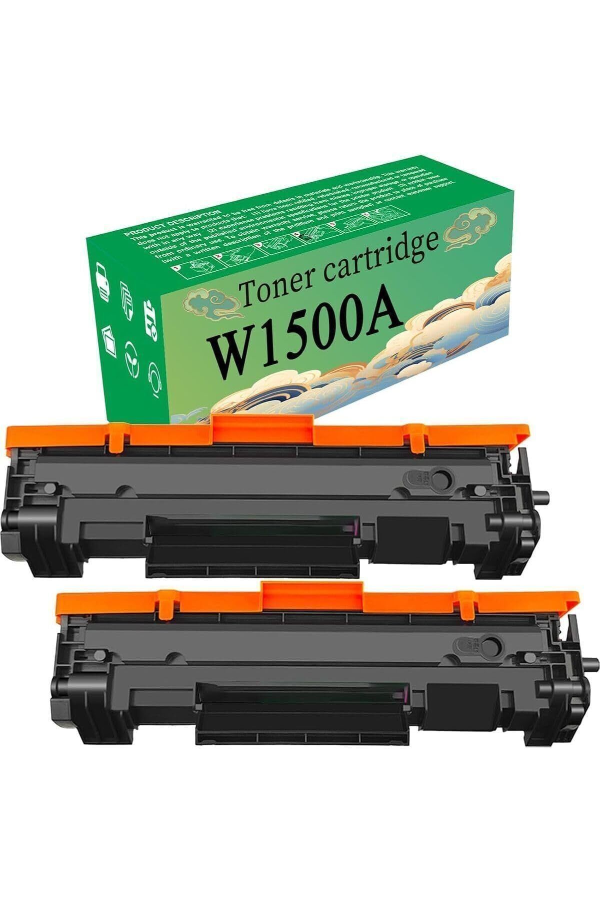 HP YA-DE TONER AİTTİR. W1500A 150A Laserjet M111W M111A M141A M141W W1500A W150A Çipli 2Li Paket
