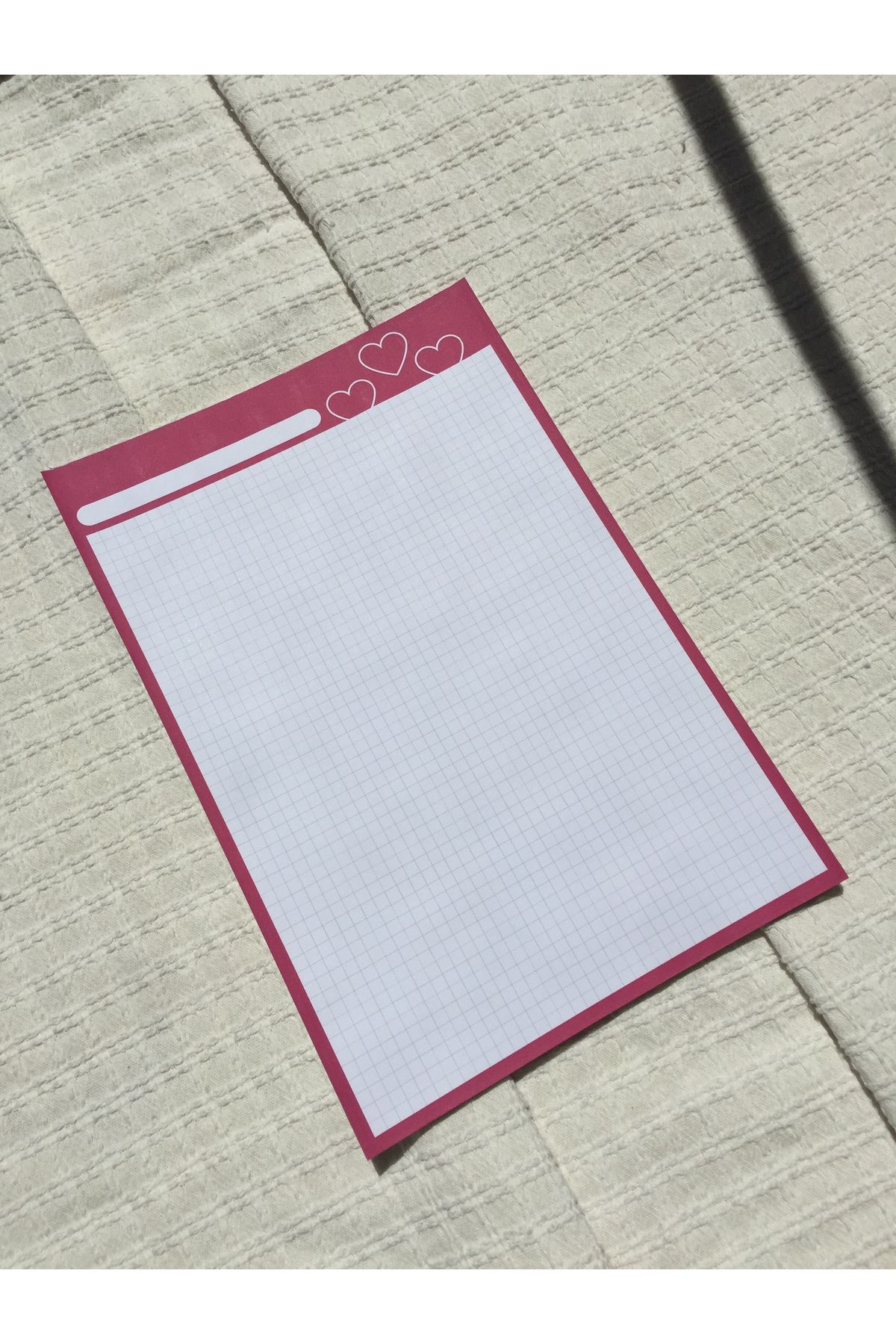 LaCerdaDesign A4 Kalpli Notepad, Memopad, Not Defteri