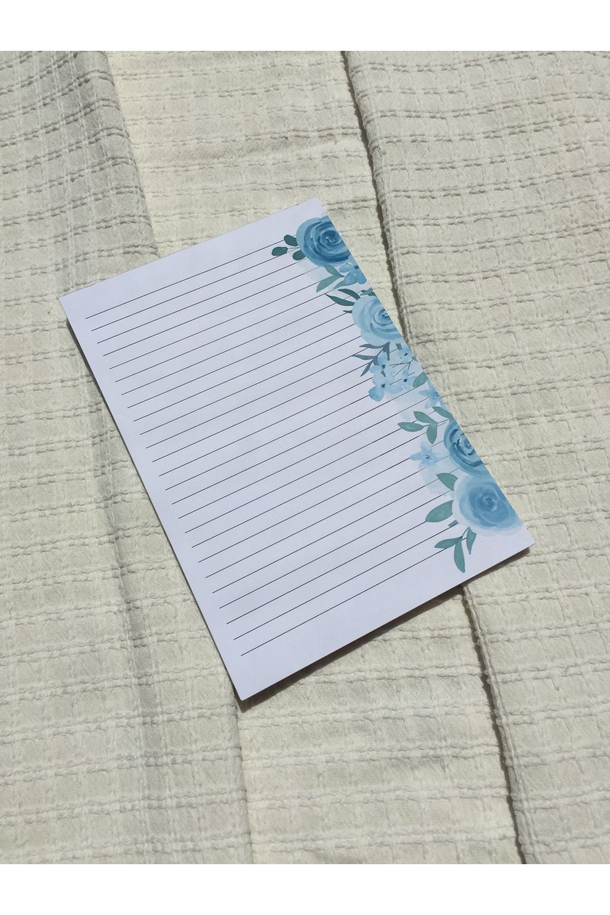 LaCerdaDesign A5 Çiçekli Notepad, Memopad Not Defteri