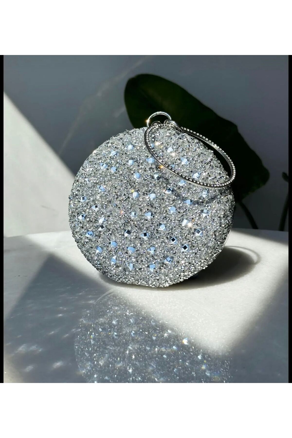 ST Bags Kadın Yeni Sezon Kristal Taşlı Abiye Çanta