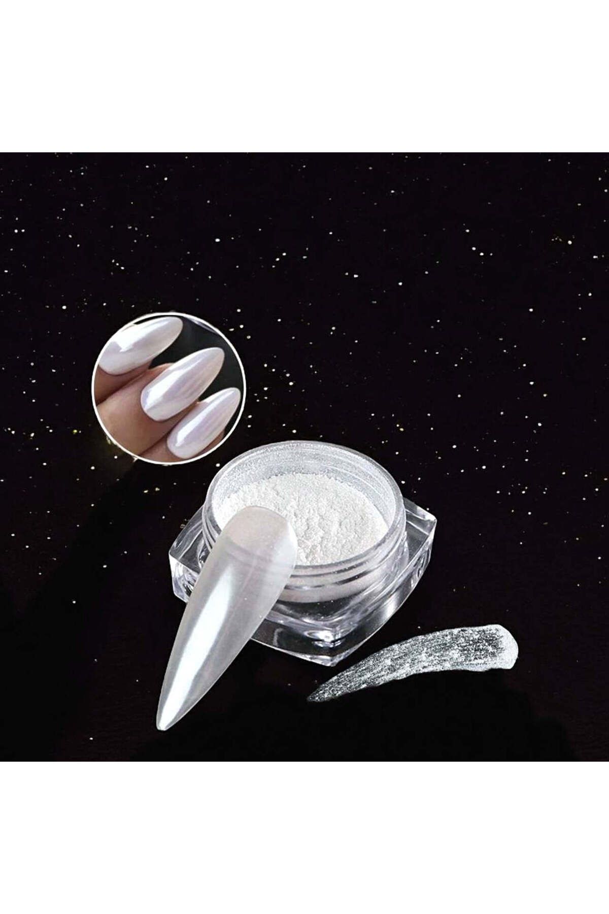cnk craft shop İnci Tozu Inci Tozu Kalıcı Oje Tırnak Oje Inci Tozu Epoksi Pigment Tırnak Protez