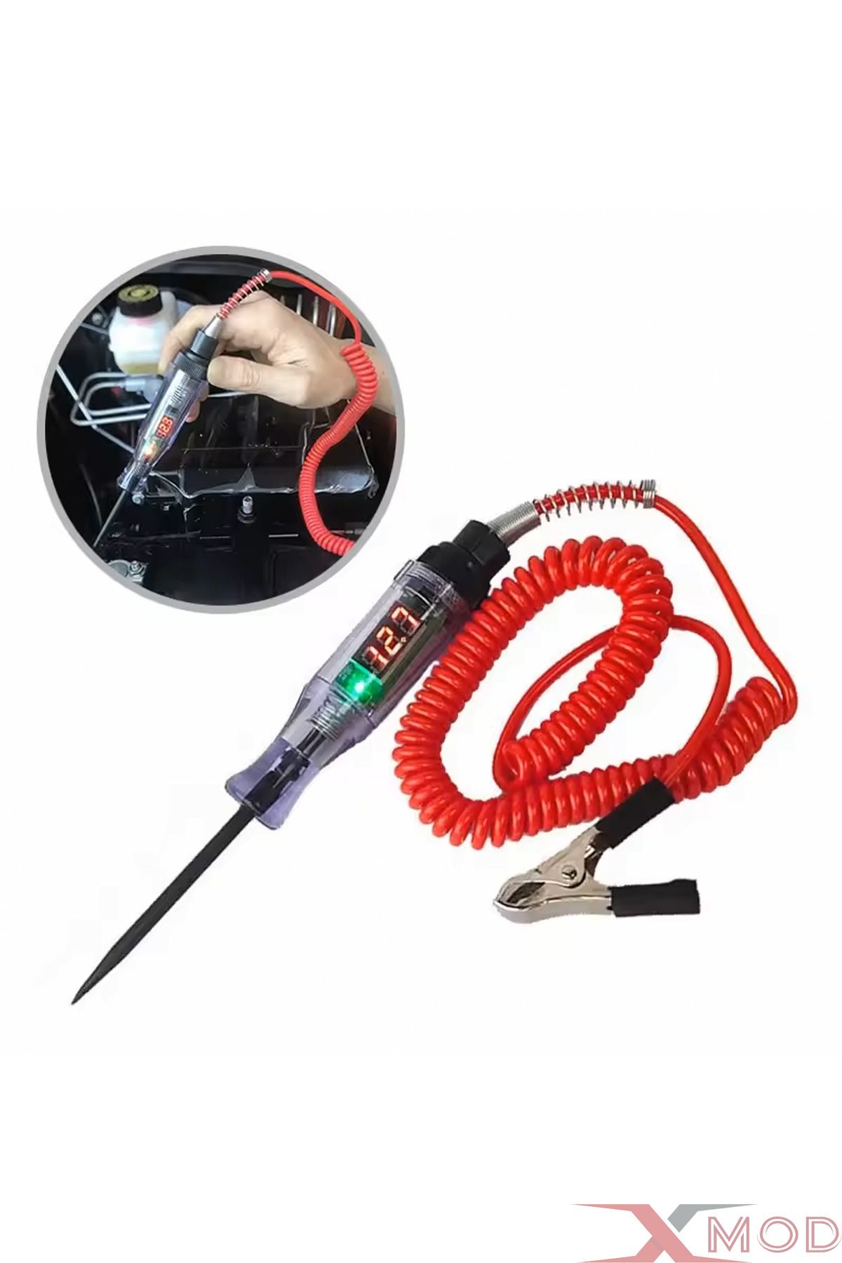 XMOD-Auto Check Pen Electrical Check Pen with Digital Current Display 6 12 24 Volt 1