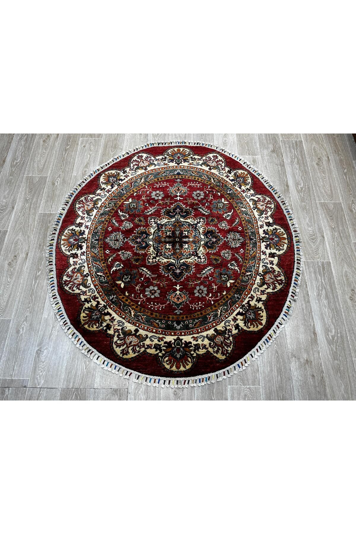 RD RAMAZAN DAĞ EL HALI SANATI El Dokuma Afgan Sultanı Halısıdır Birinci Sınıf Kalite Ebat 130x130