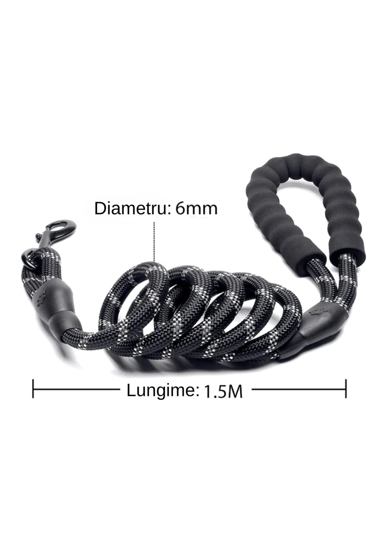 LUDORA-Dog Harness and Leash Set ®, Soft Lining, Breathable Material, Comfortable 12