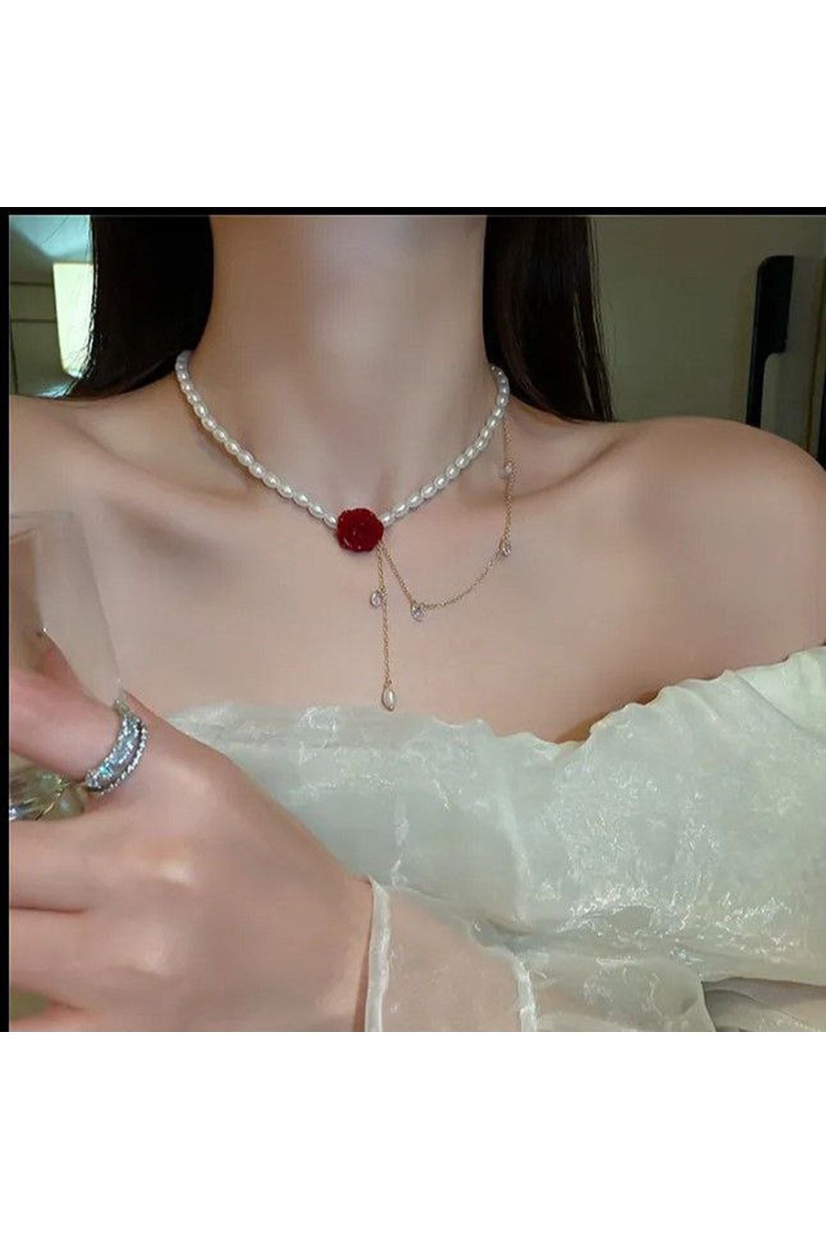 Shiklik MODA Şıklığınızı Tamamlayacak İncili Kolye