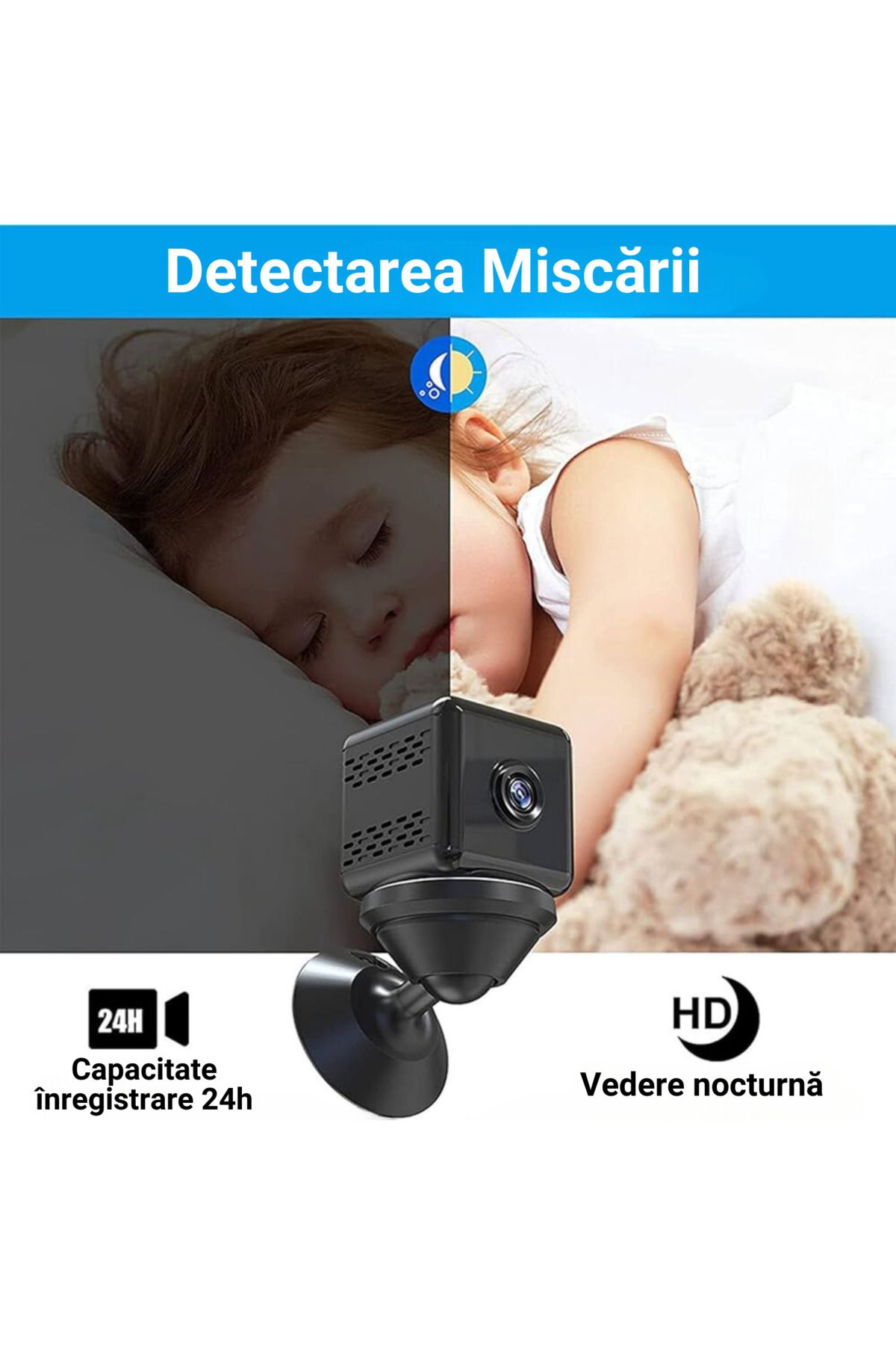 LUDORA-Mini Spy Camera X6d, Spy Camera, ®, Video Recording and Microphone, Wi-fi Connection, 1080p 8