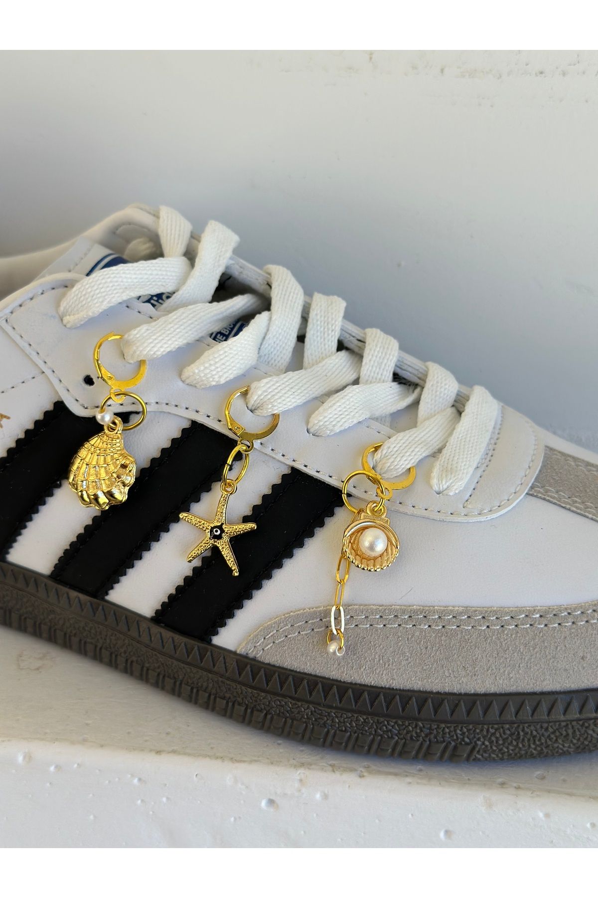 SERENA BD 3’lü Charm Seti Sneaker Ayakkabı Charmı Klipsli aksesuar