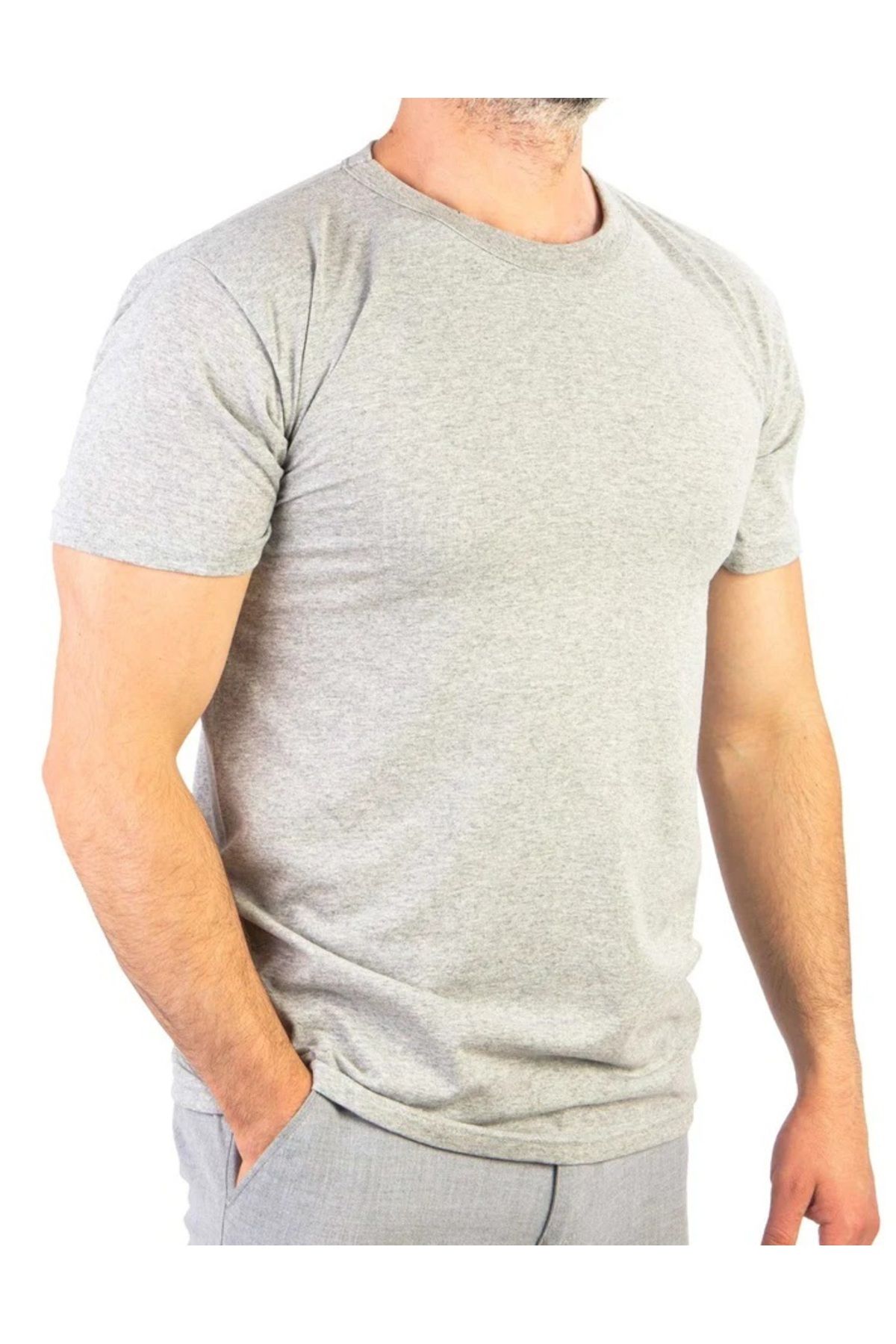 Reggi Collection Basic Sıfır Yaka T-Shirt