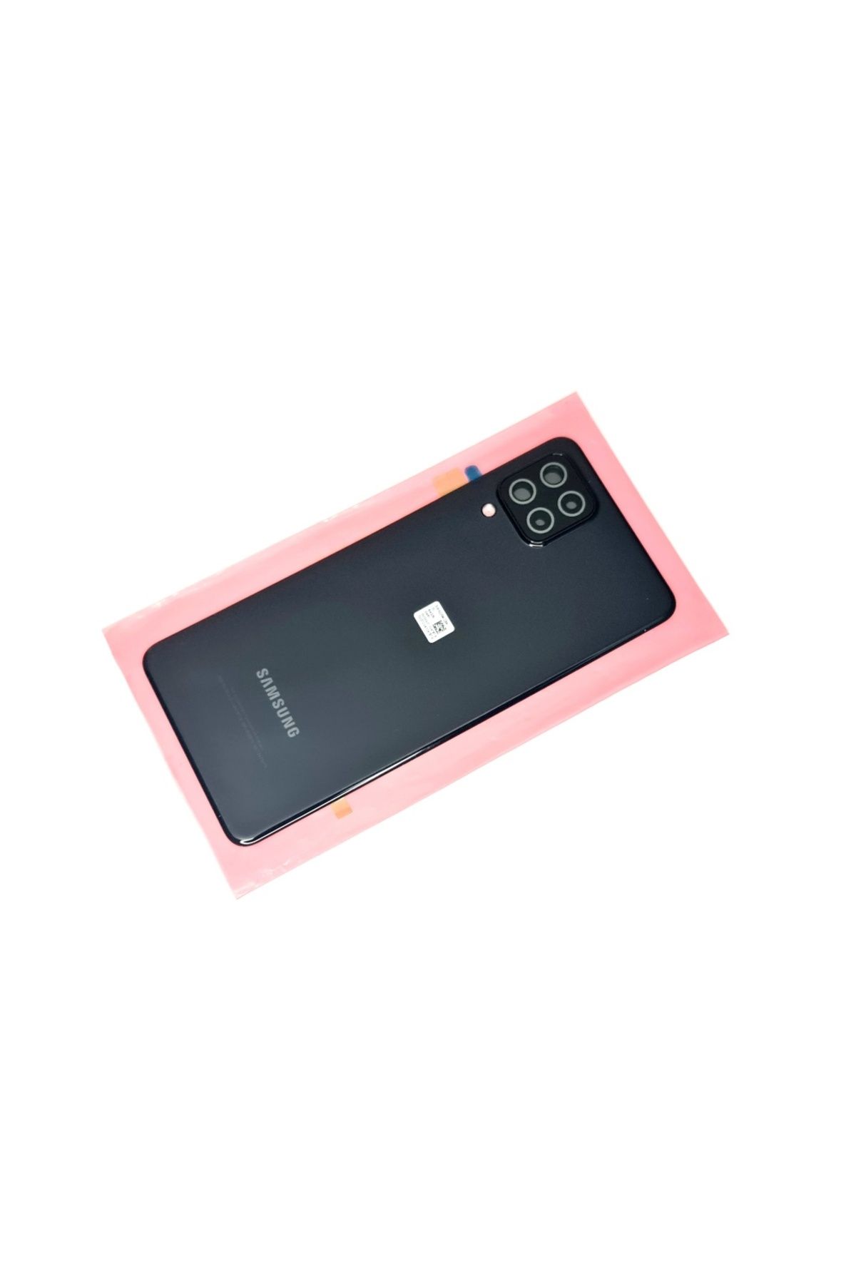 indirimplus Samsung Galaxy A22 4G Arka Pil Batarya Kapağı (FULL Kamera Lensli) SİYAH