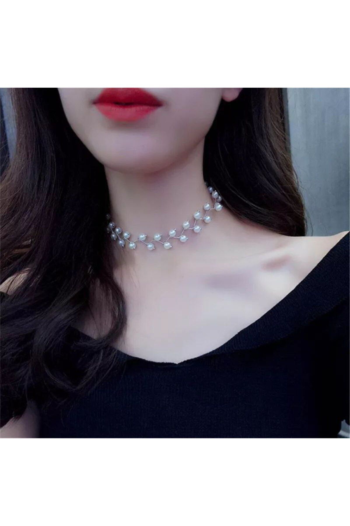 Shiklik MODA Zarif İncili Kolye ile Şıklığınızı Tamamlayın