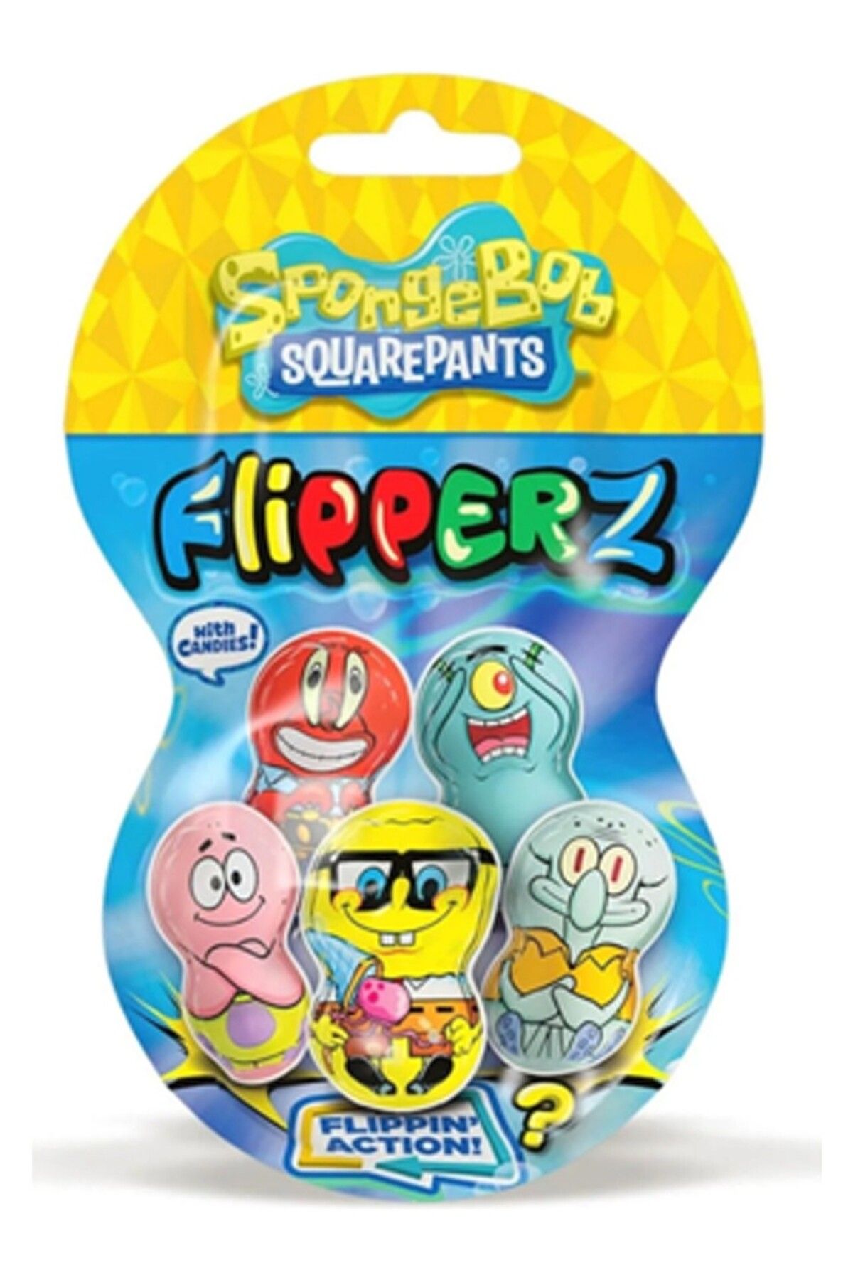 Unibon Relkon Sünger Bob Flipperz Hacı yatmaz + şeker (2 Paket)