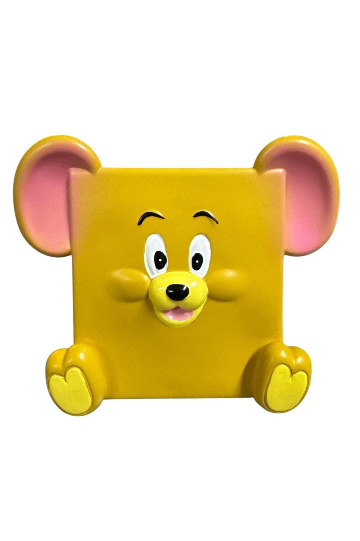 NETAVANTAJ Tom Ve Jerry Kare Plastik Kumbara Kahverengi