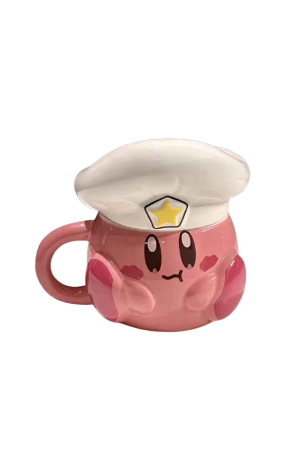 NETAVANTAJ Kawaii Kirby Özel Tasarım 3D Kupa Bardak