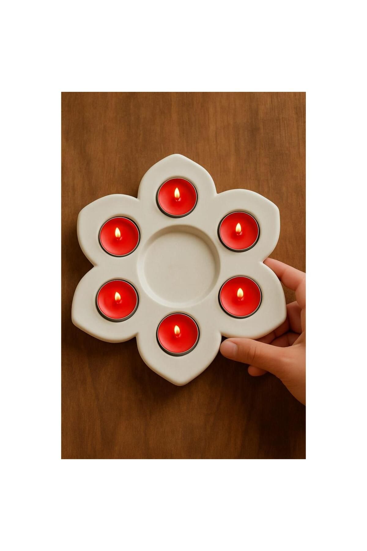 candlerock Lotus Işığı - Dekoratif Tealight Mumluk