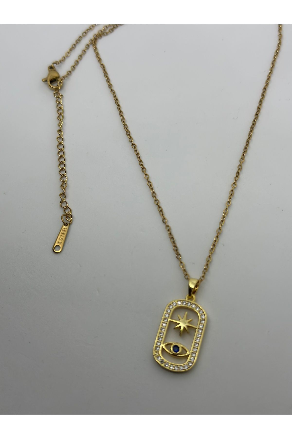 isikaccessories Kutup Yıldızı Gold Kolye