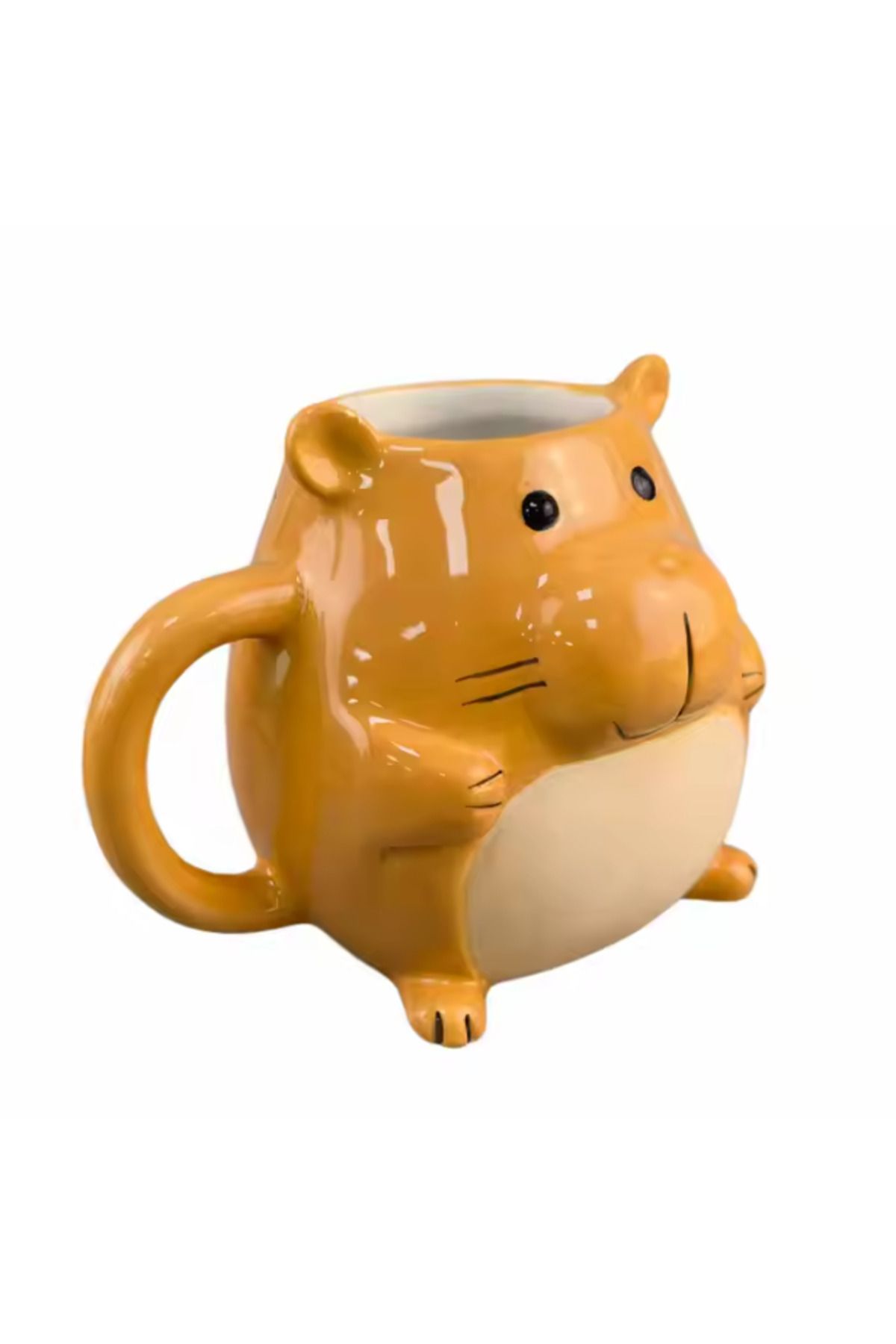 NETAVANTAJ Capybara Kapibara 3D Özel Tasarım Kupa Bardak