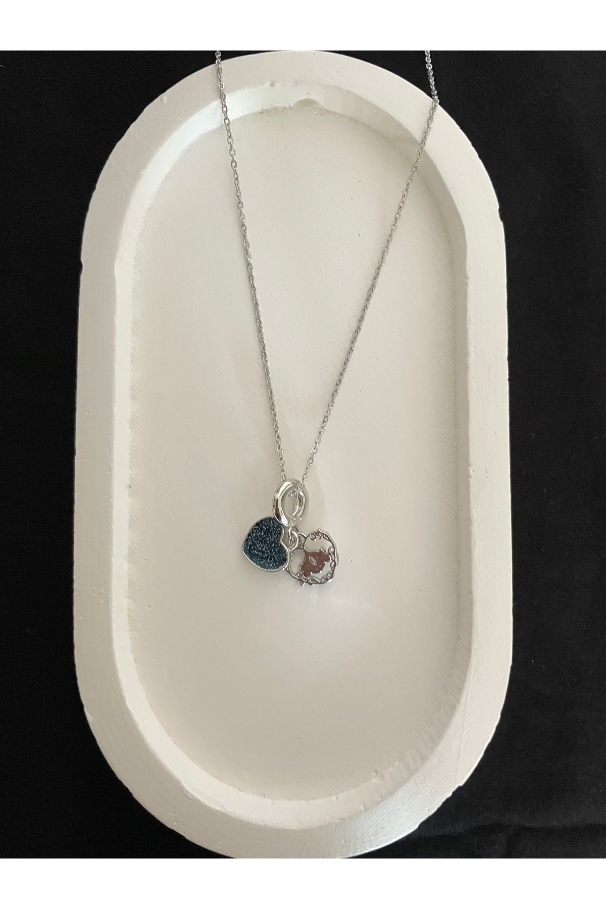 Luna Charm Çelik Kolye