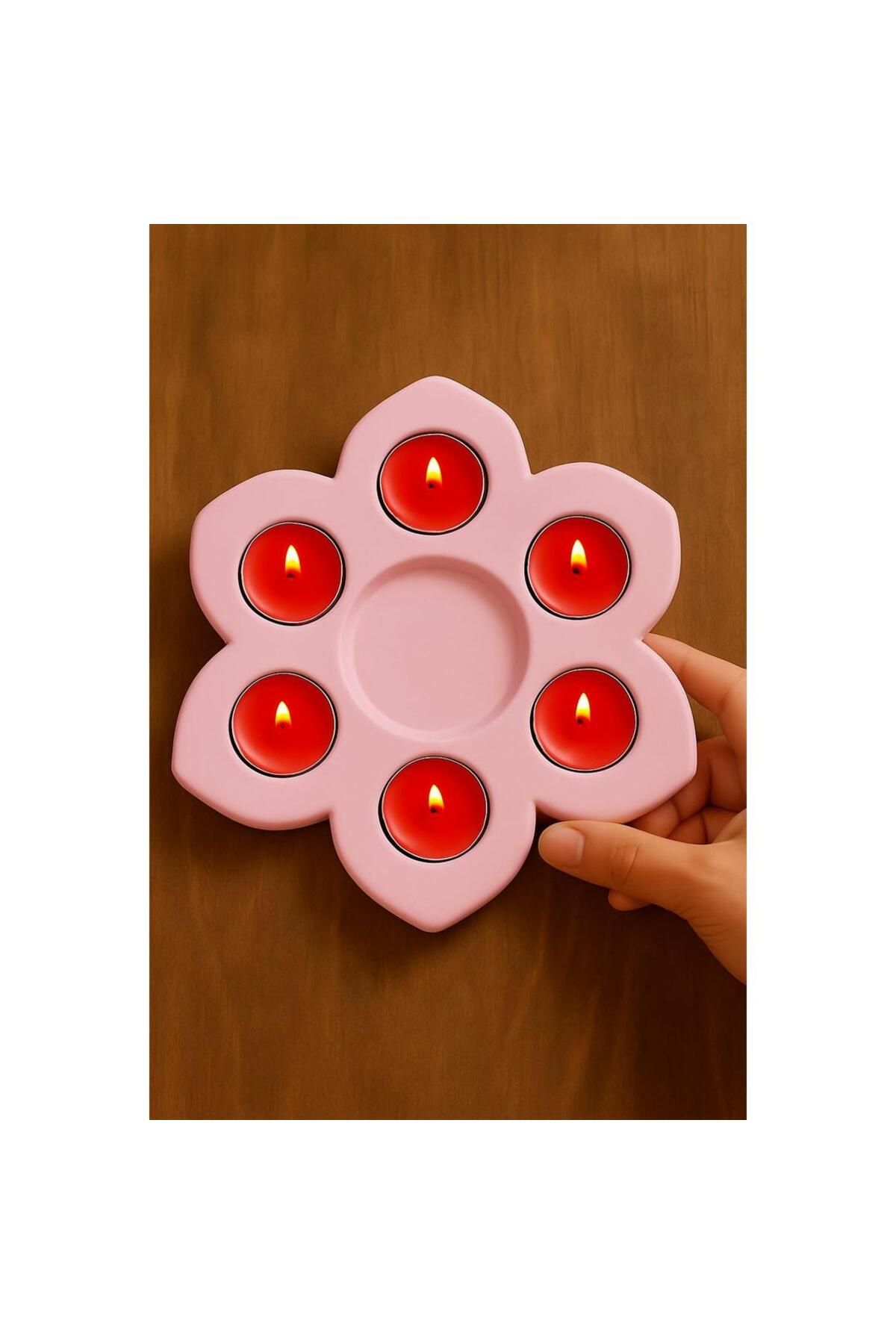 candlerock Lotus Işığı - Dekoratif Tealight Mumluk