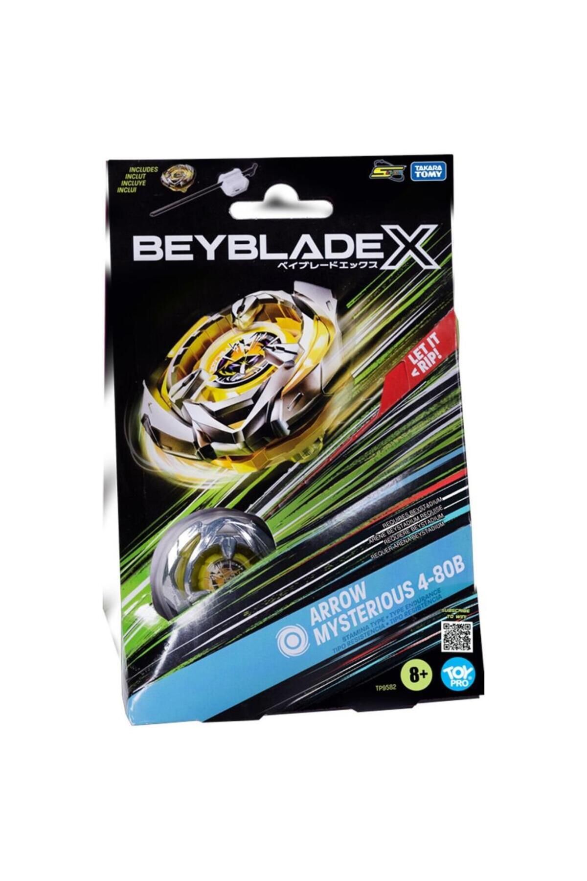 NW NessiWorld Nessiworld BEY06000 Beyblade 1li Set Arrow Mysterious 4-80B
