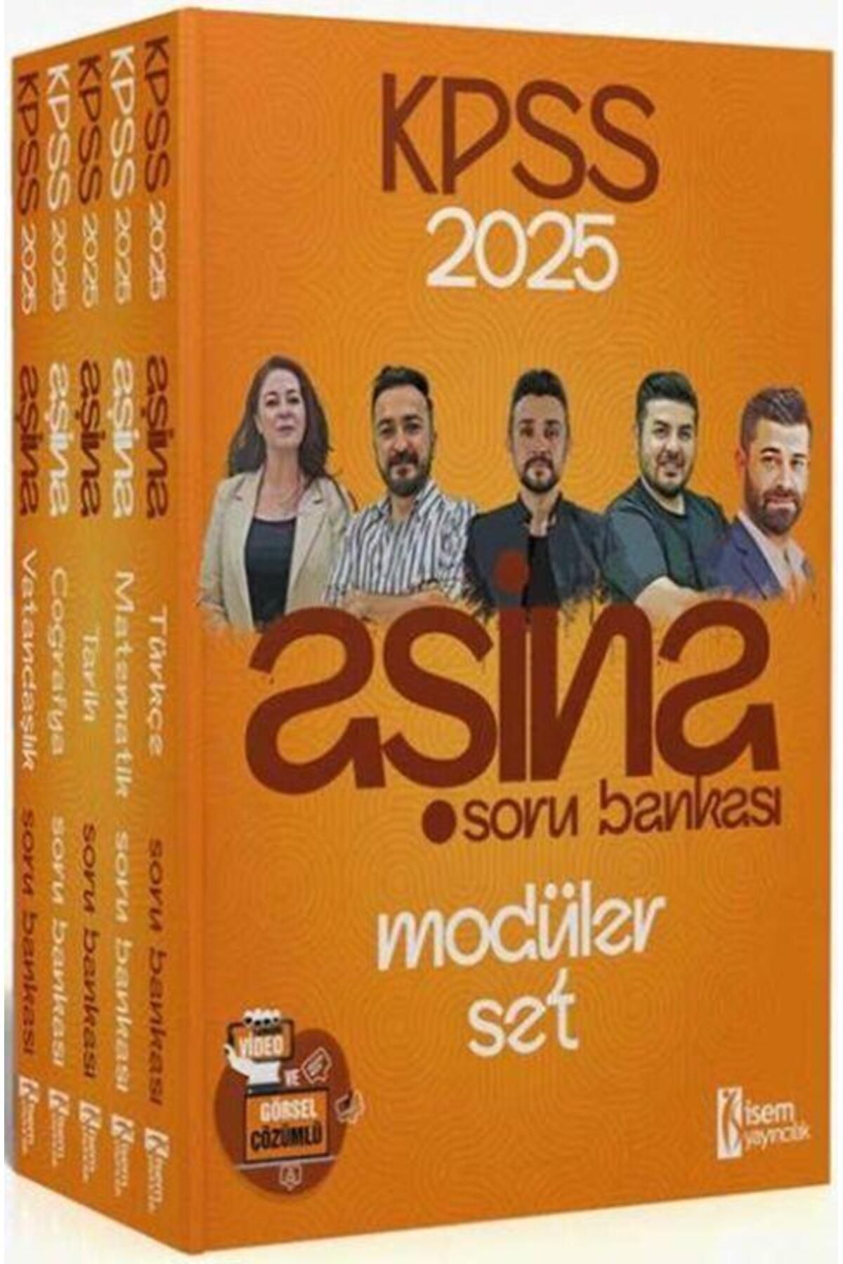 Ankara Kitap Merkezi İsem Yayınları2025 KPSS Lisans Aşina Soru Bankası Seti İsem Yayınları