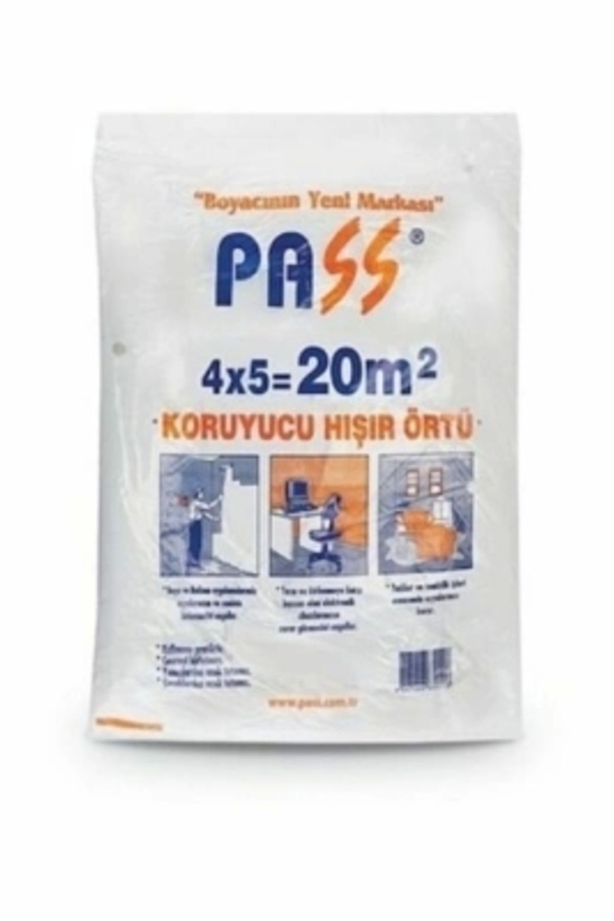 shopwave 20-M2 HIŞIR ŞEFFAF KORUYUCU ÖRTÜ (5047)