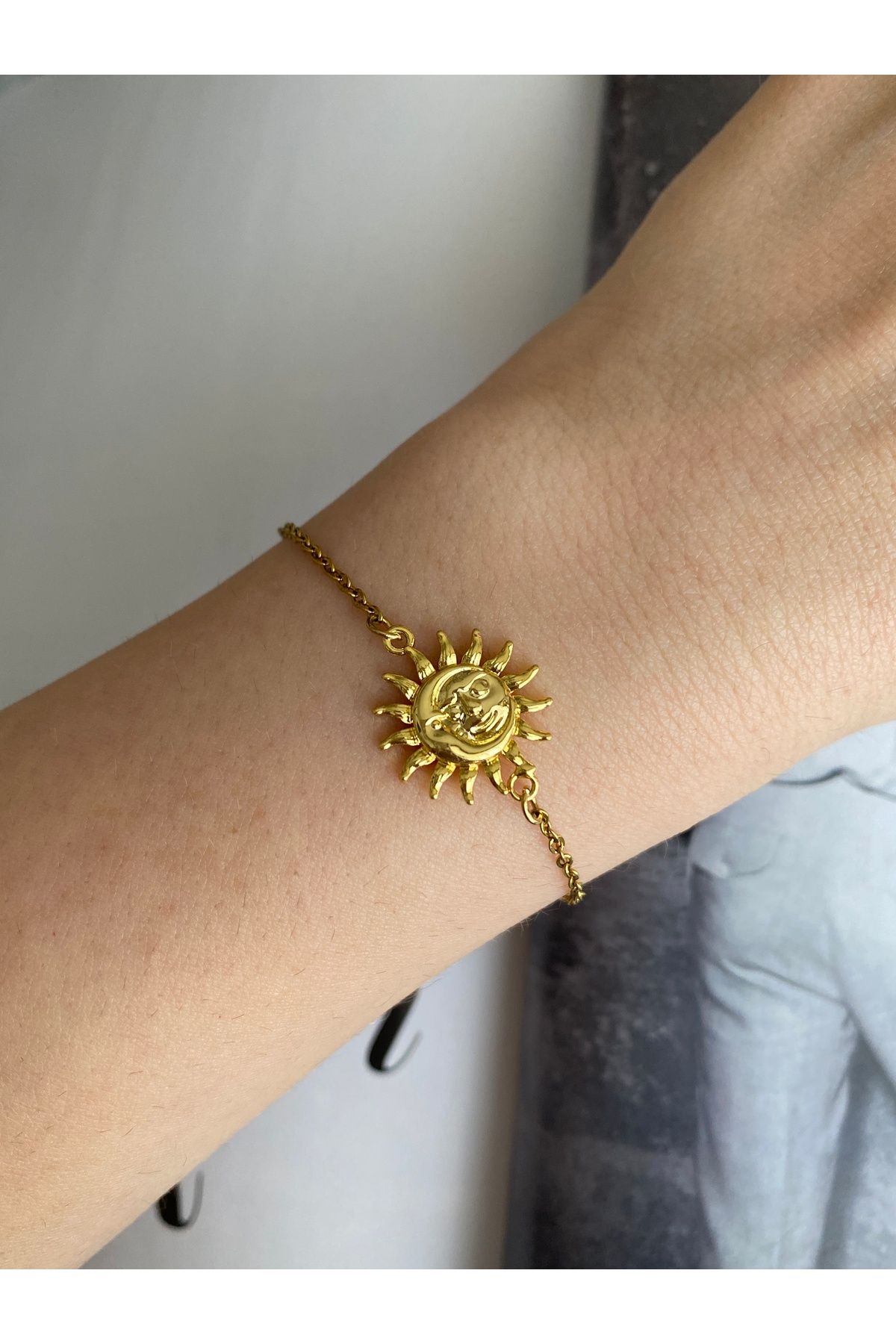 Pinery Jewels Güneş Çelik Kararmaz Kadın Bileklik