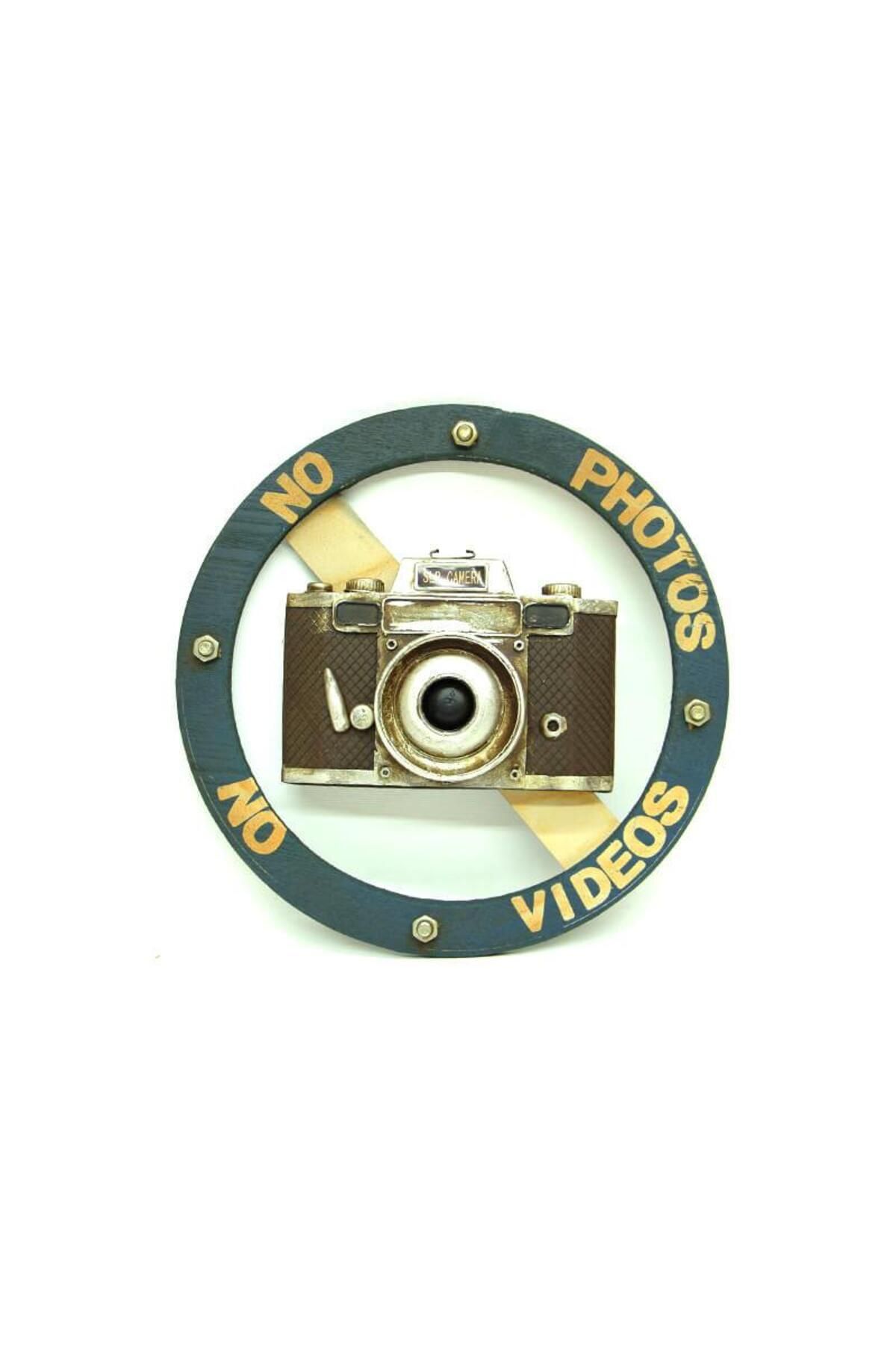 Skygo Dekoratif Metal No Photo Vintage Tabela Duvar Süsü Hediyelik