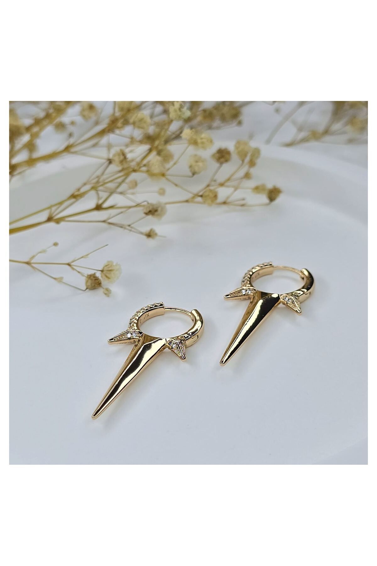 NK VIP XUPING ZİRKON TAŞLI ÖZEL SERİ ROSE GOLD KÜPE