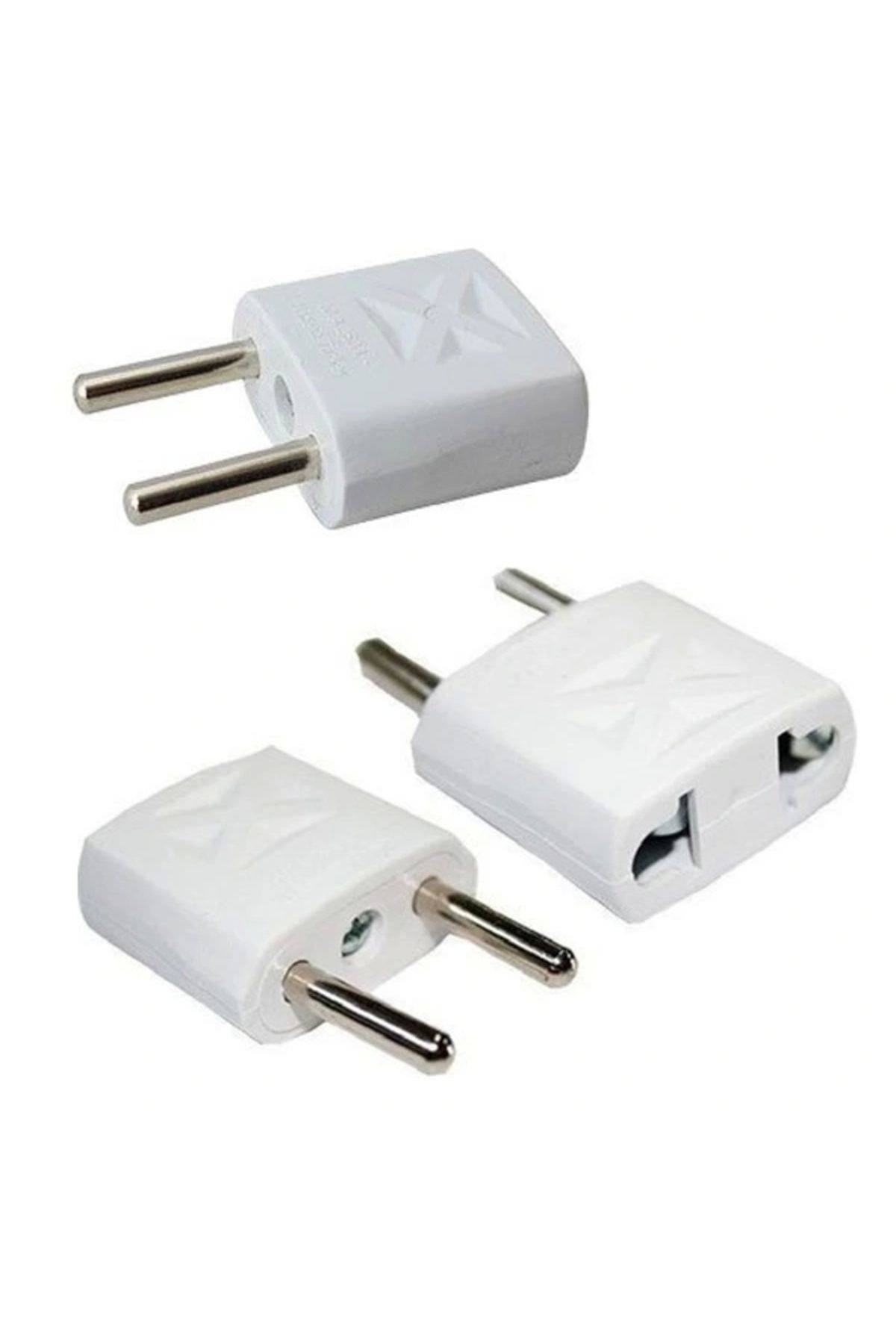shopwave AMERİKAN FİŞ STANDART ÇEVİRİCİ BEYAZ (5047)
