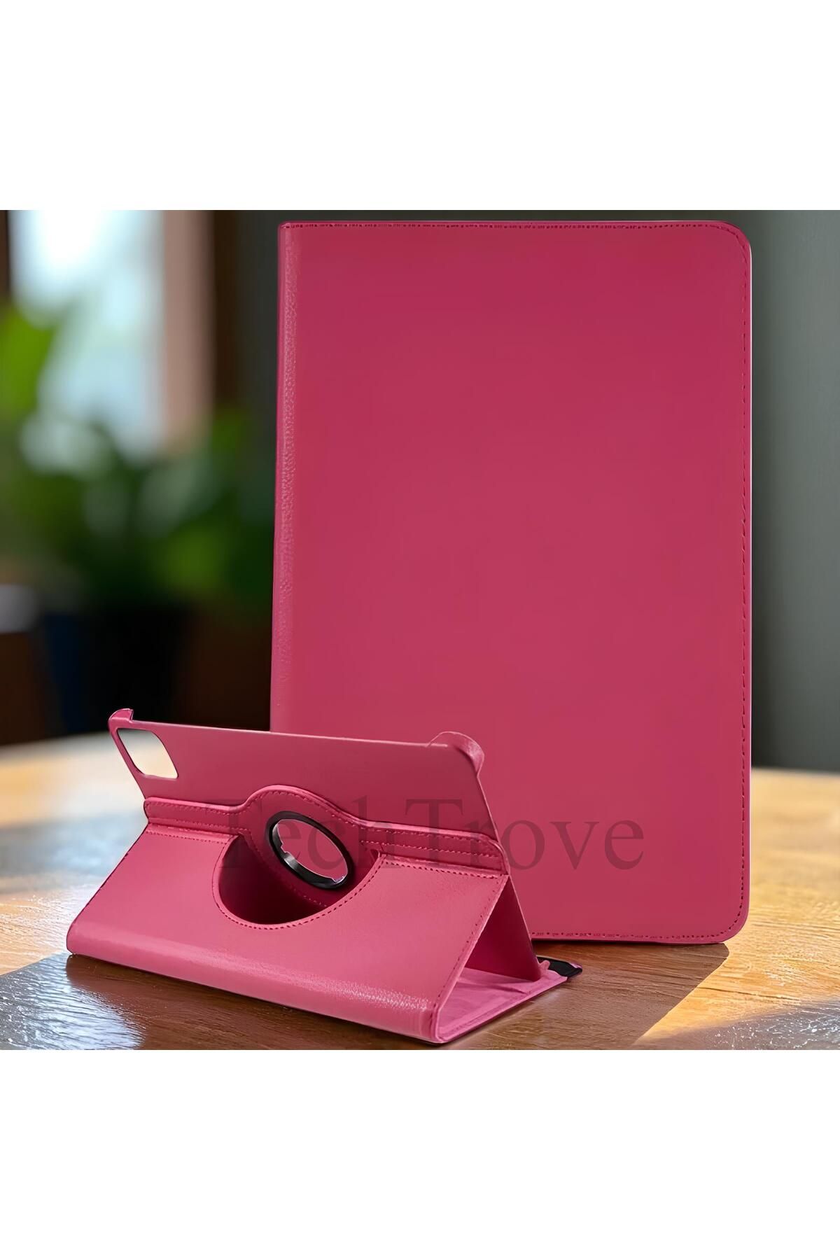 TechTrove Xiaomi Pad 6 Kılıf 360 Dönebilen Standlı Pu Deri Kılıf