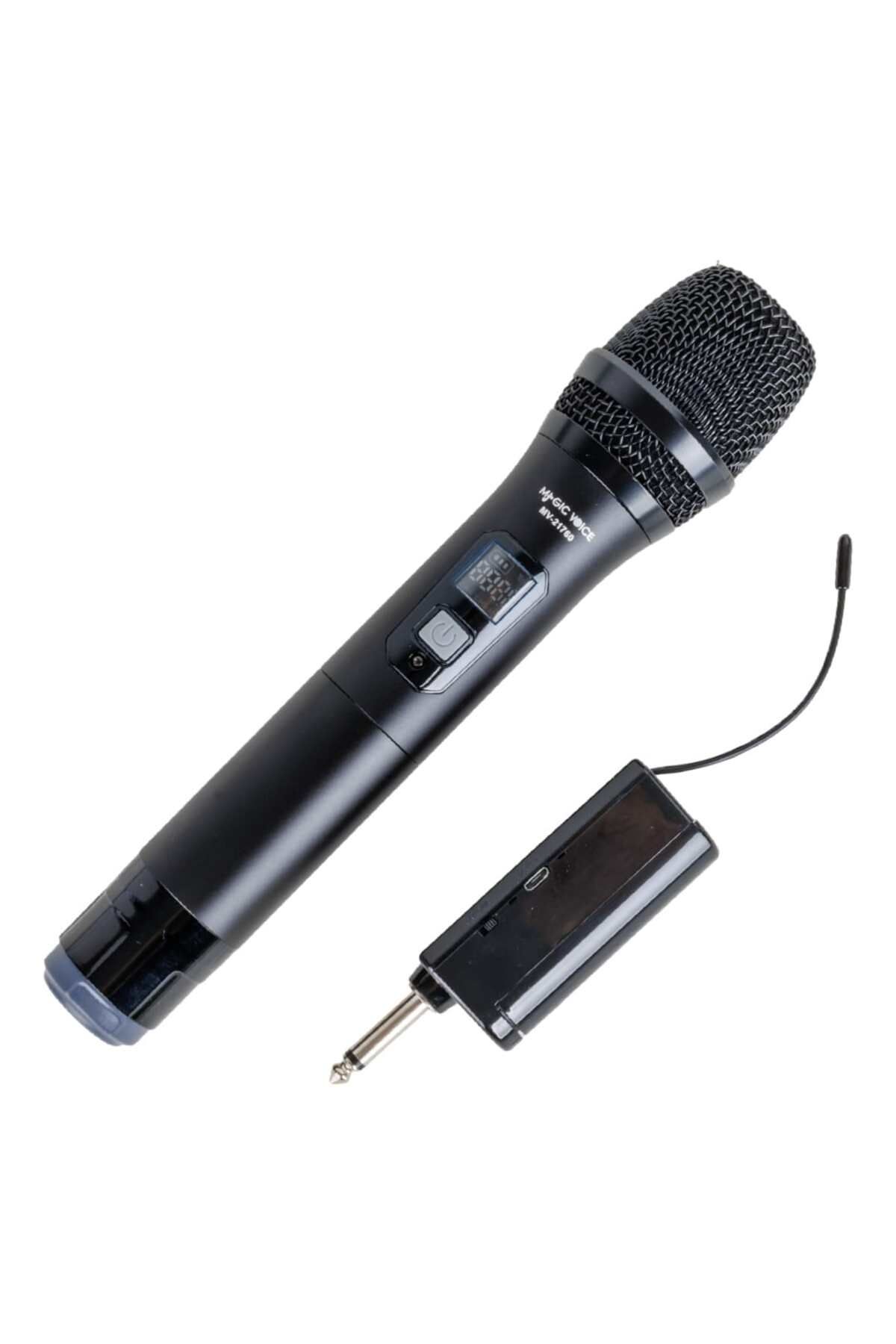 Findit MAGICVOICE MV-21760 UHF EKRANLI KABLOSUZ EL TELSİZ MİKROFON (2818)