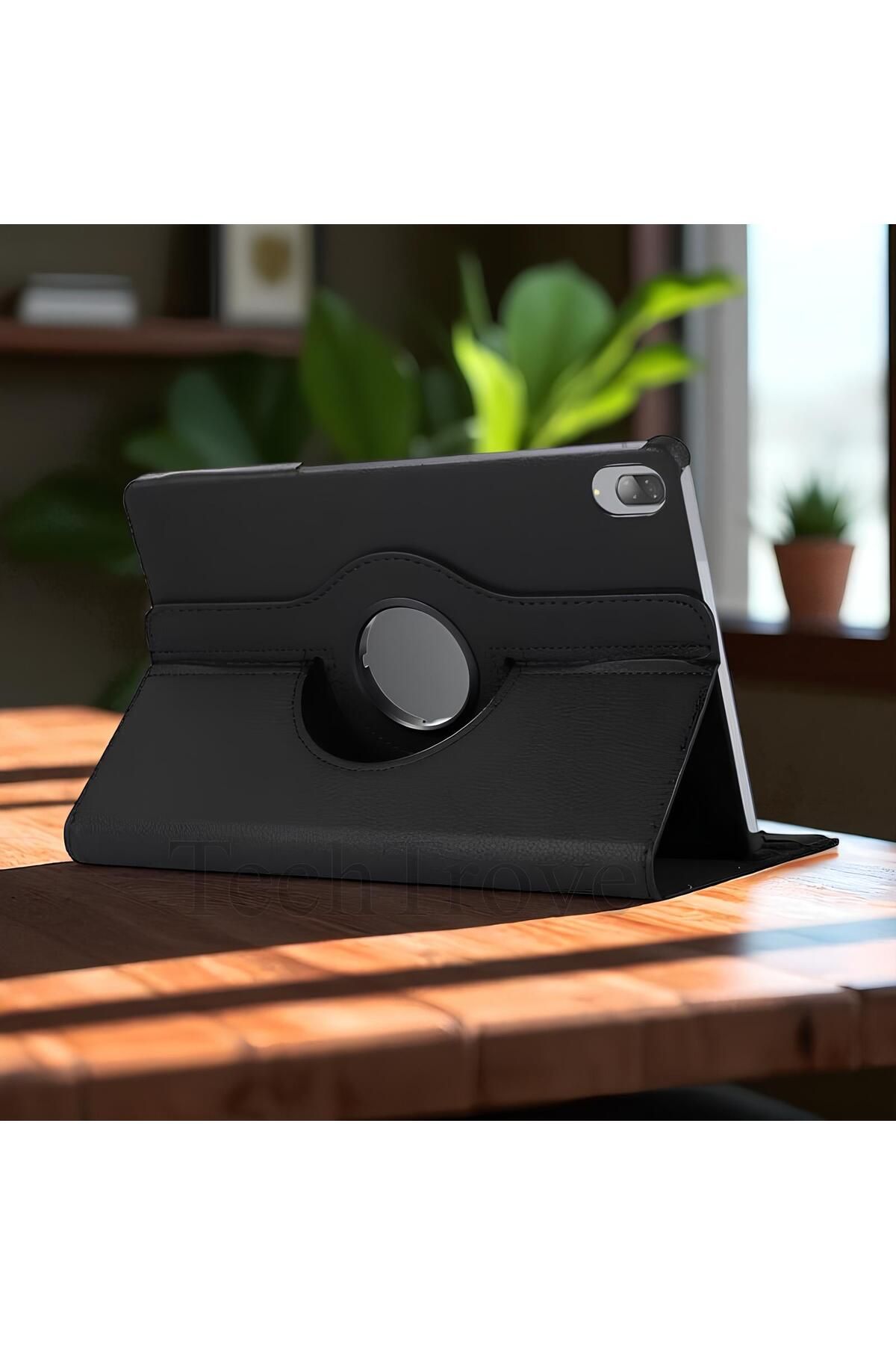 TechTrove Lenovo M10 TB-X505F Kılıf 360 Dönebilen Standlı Pu Deri Kılıf