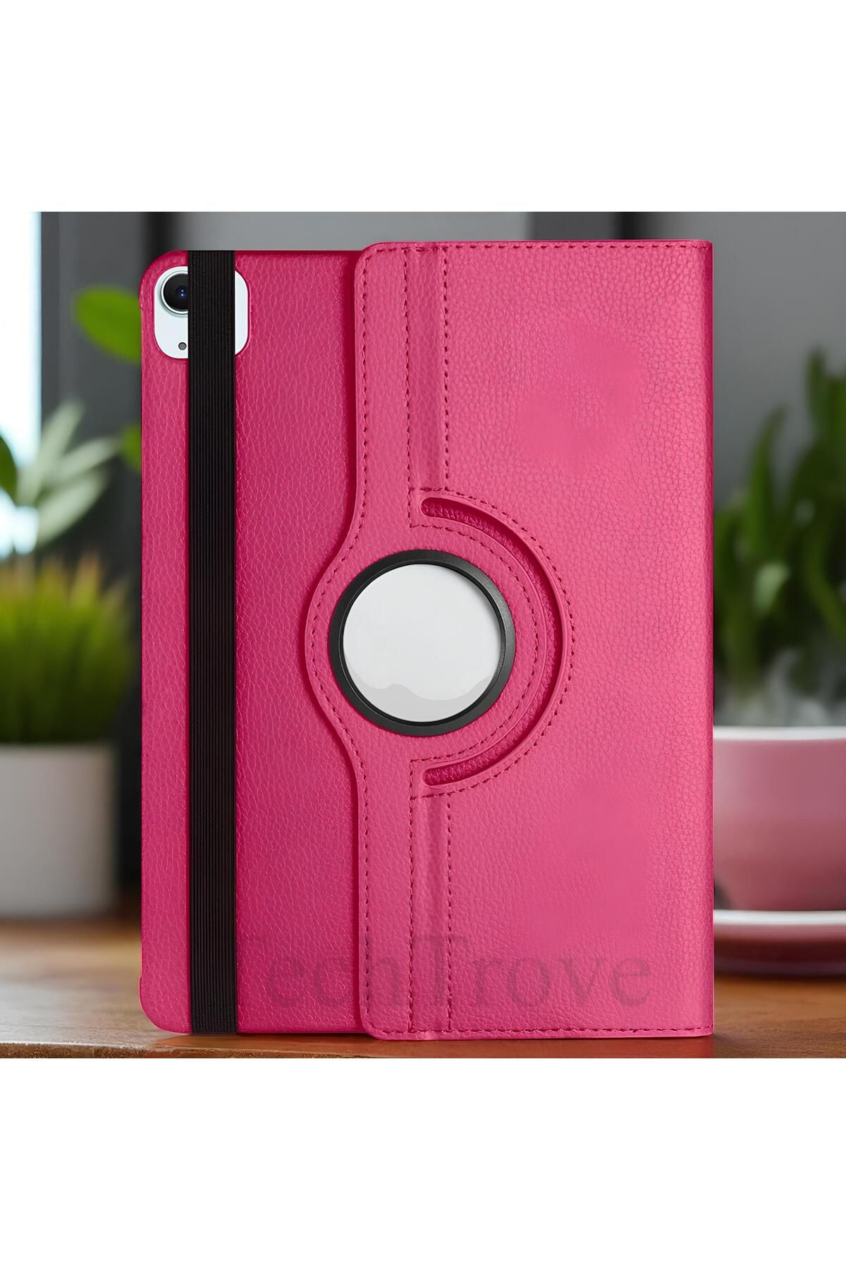 TechTrove Apple iPad Pro 11 2024 Kılıf 360 Dönebilen Standlı Pu Deri Kılıf
