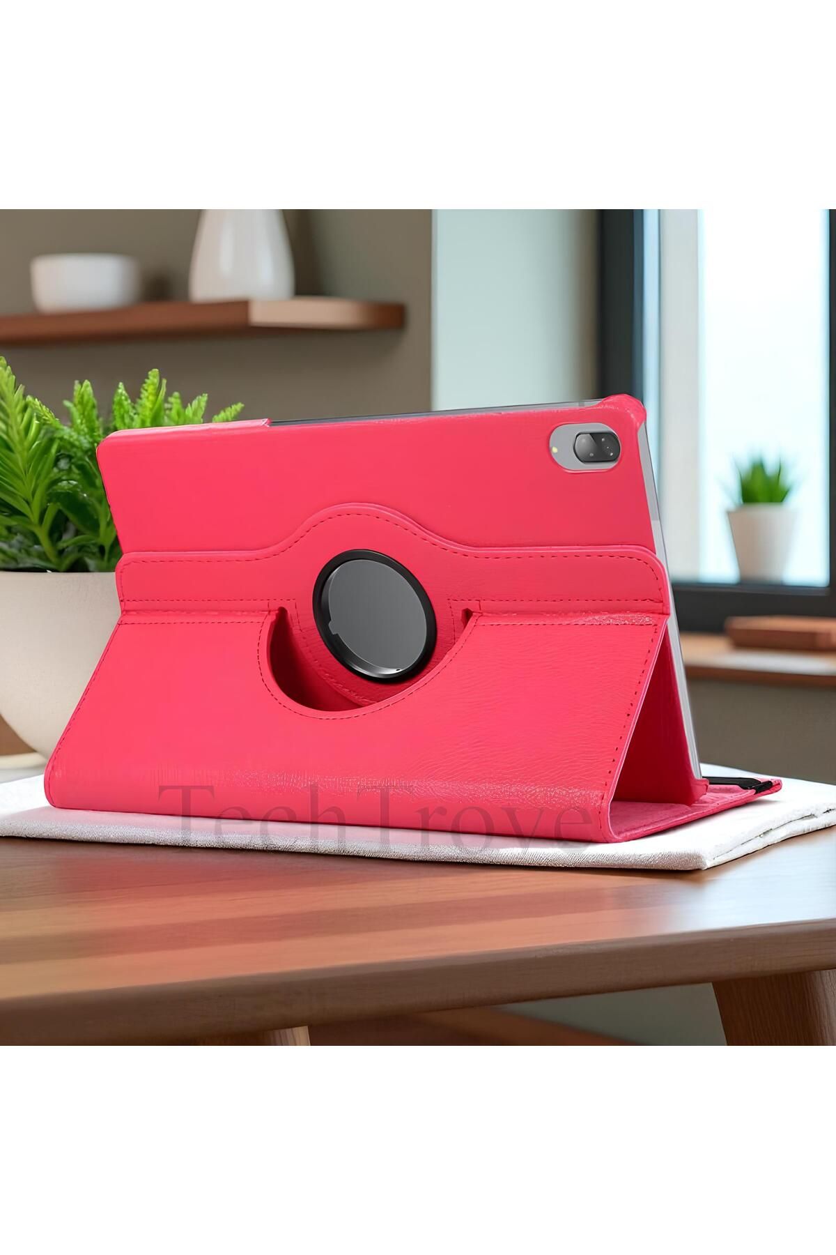 TechTrove Lenovo M10 TB-X505F Kılıf 360 Dönebilen Standlı Pu Deri Kılıf