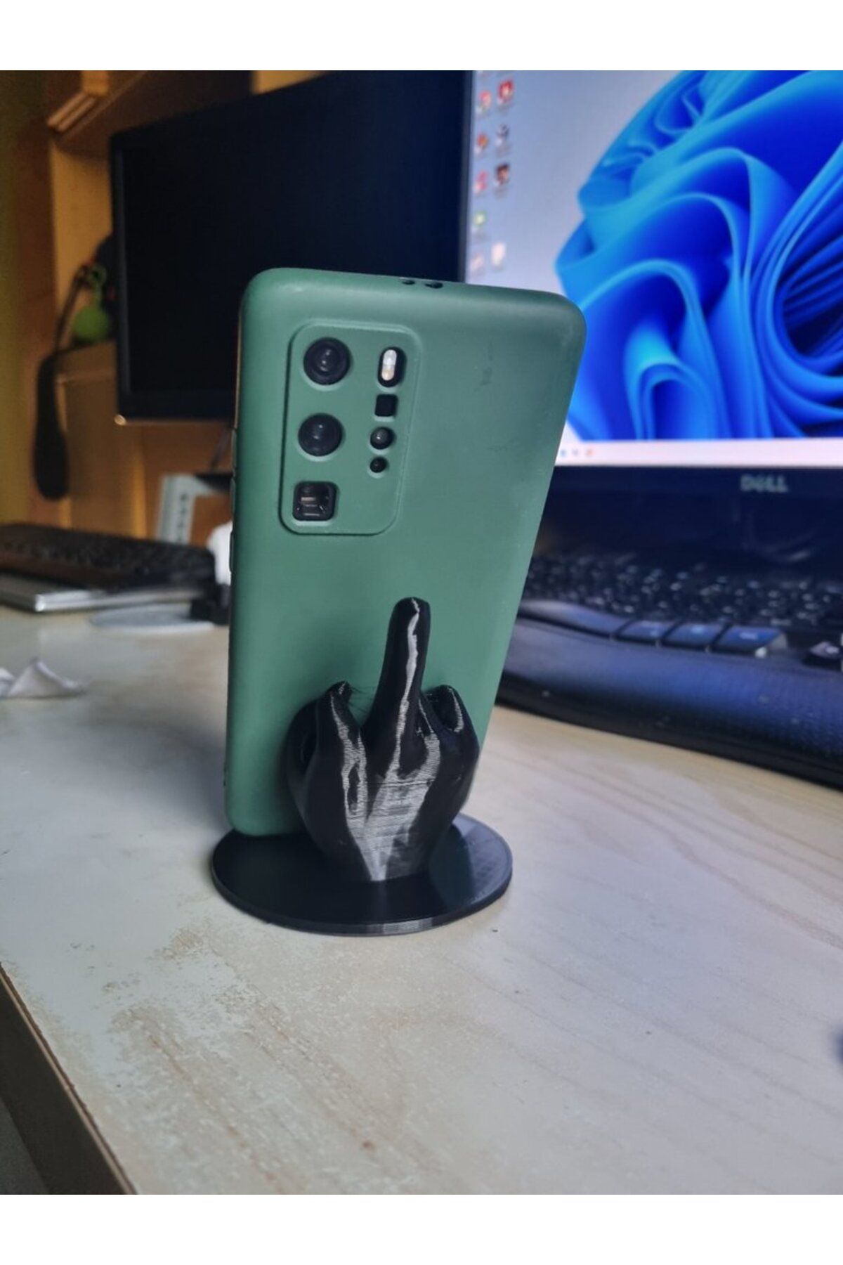 Lucest Orta parmak telefon standı (Plastik Aparattır!!!)