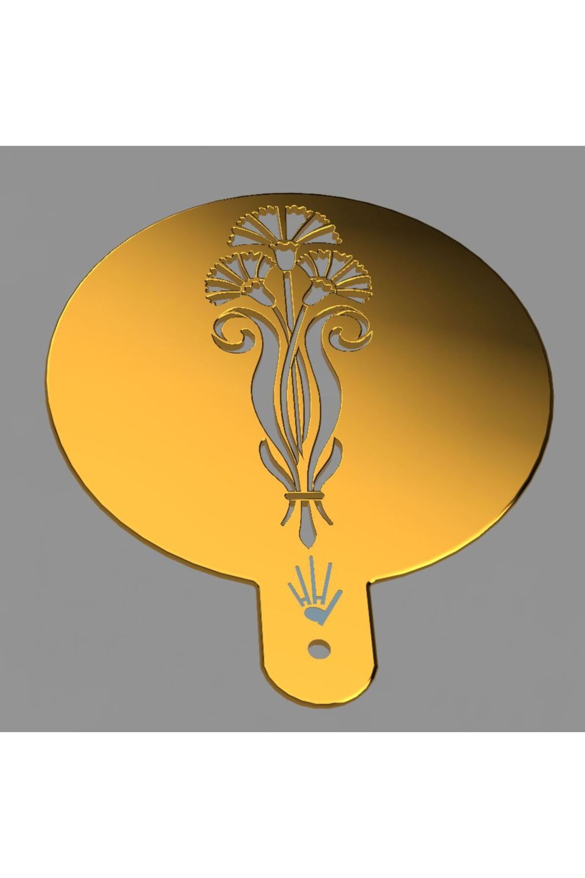 Lucest Ekmek / Kek Şablonu - Art Nouveau 1 (Plastik Aparattır!!!)